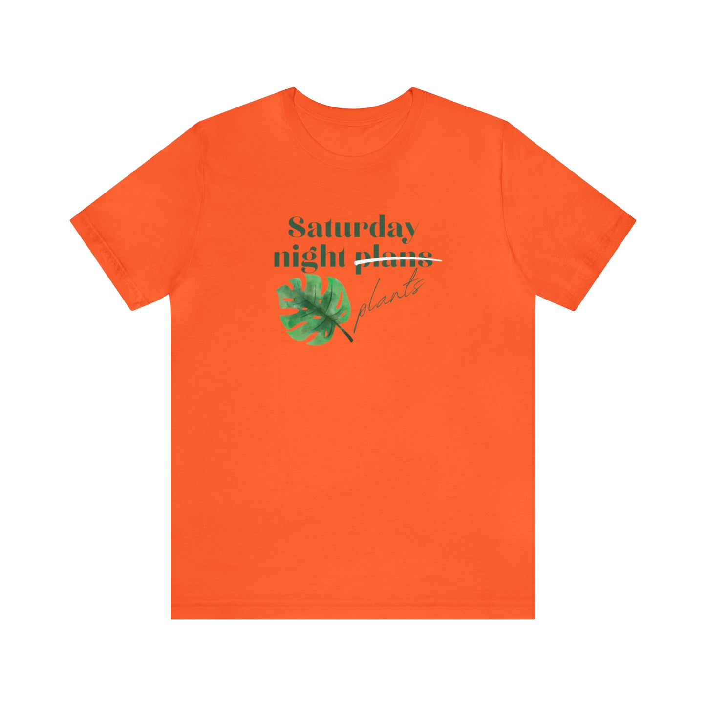 Saturday Night Plants Unisex Jersey Short Sleeve