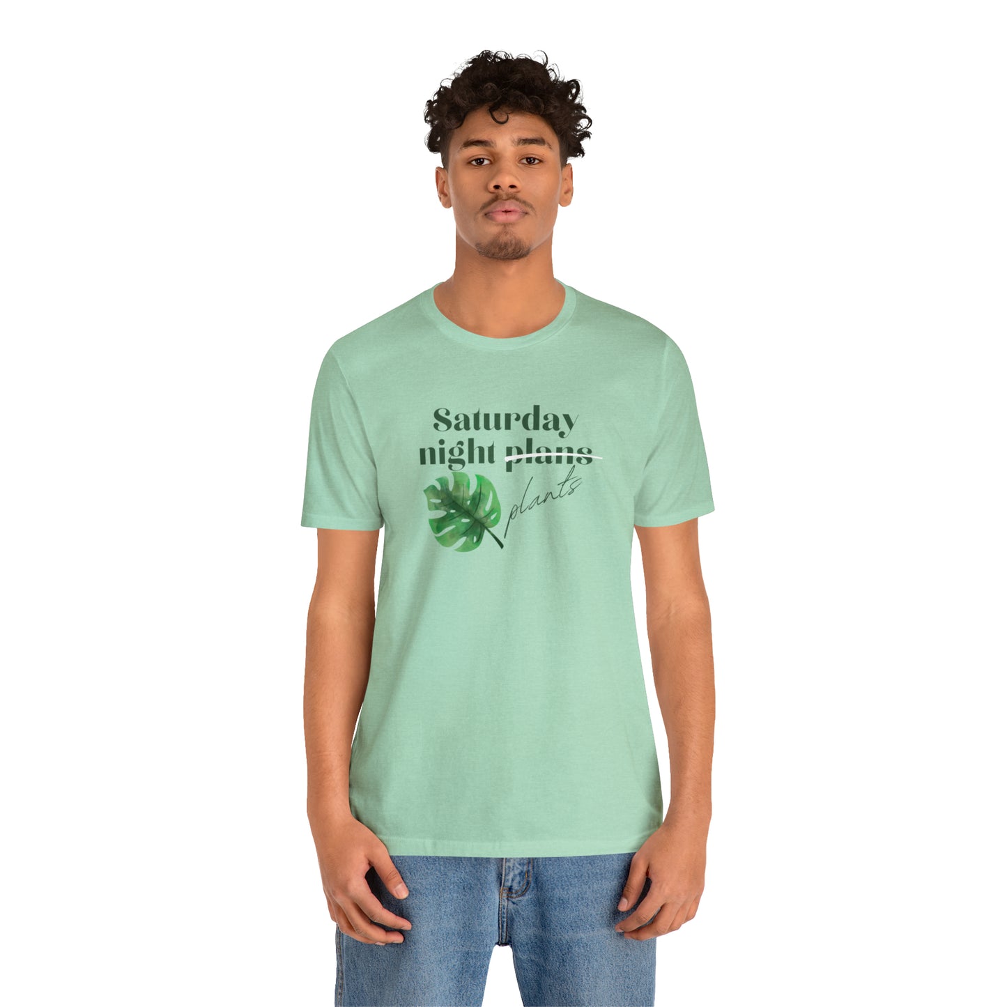 Saturday Night Plants Unisex Jersey Short Sleeve