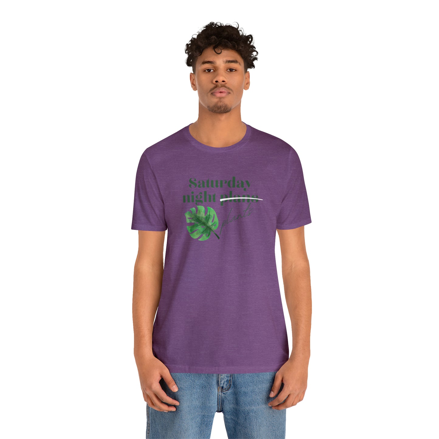Saturday Night Plants Unisex Jersey Short Sleeve