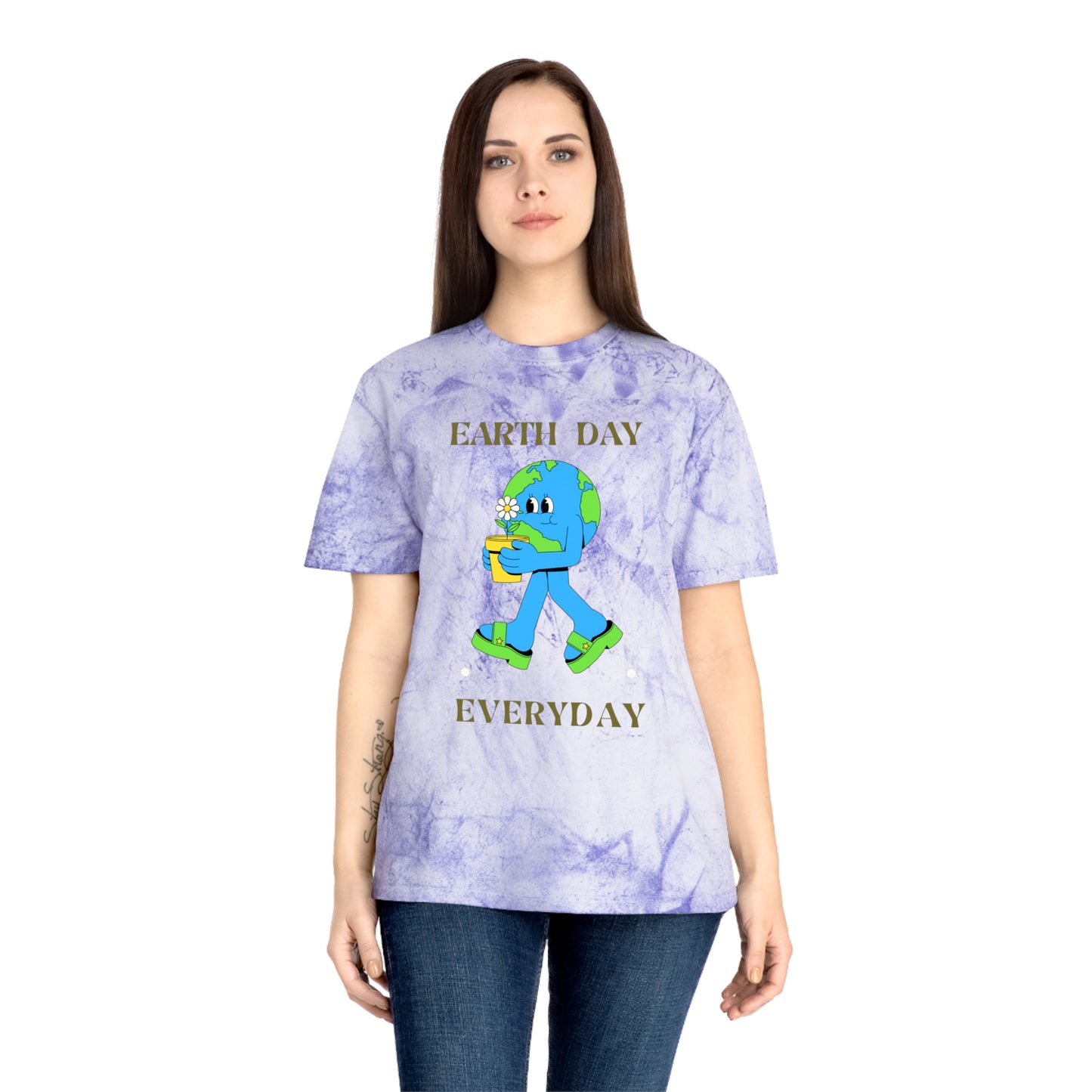 Earth Day Everyday Unisex Color Blast T-Shirt