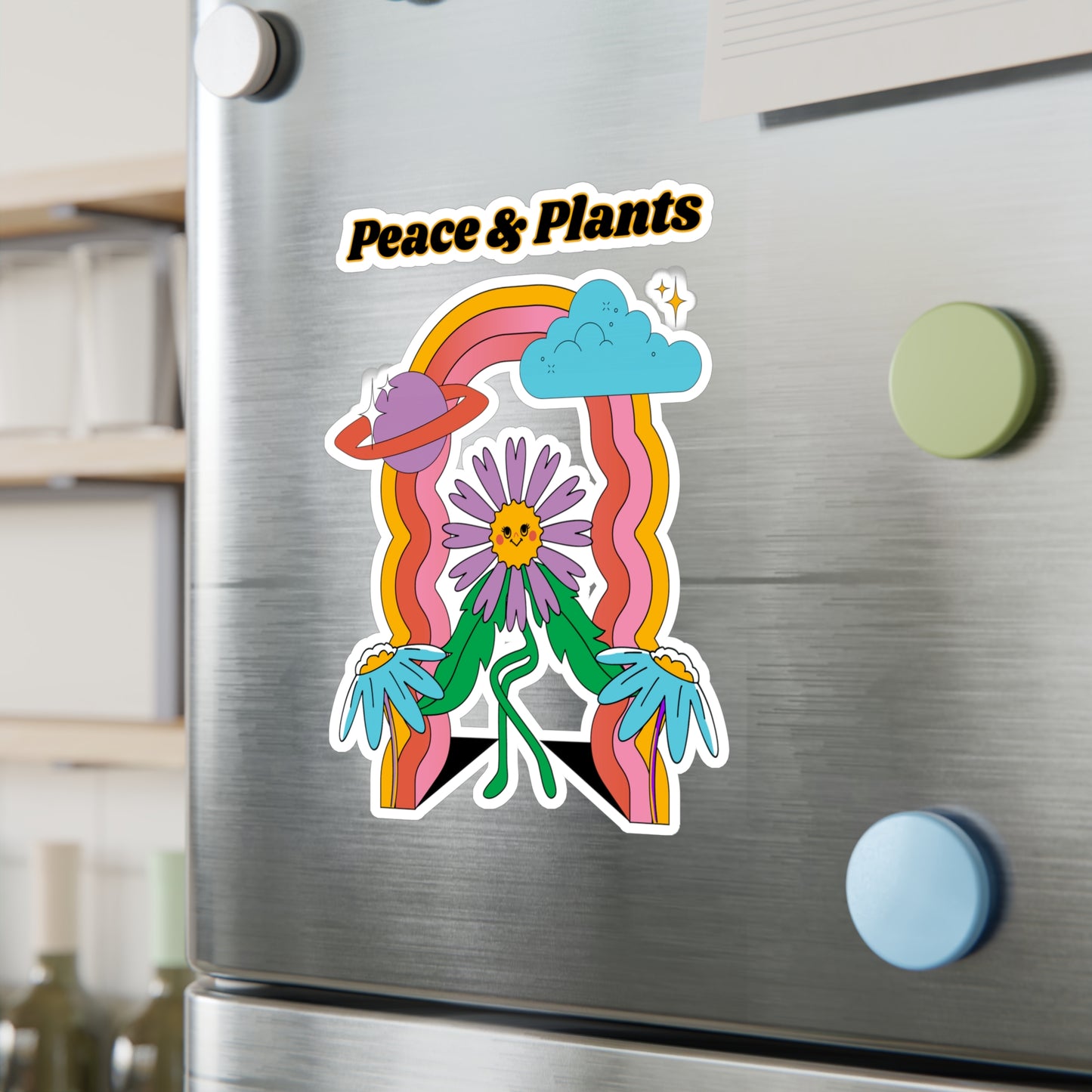 Peace & Plants Vinyl Decals