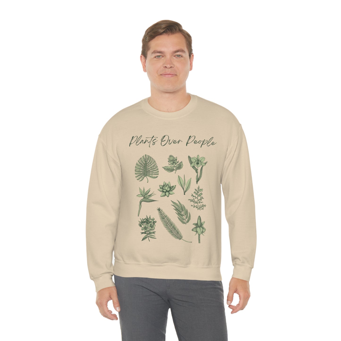Plants Over People Unisex Crewneck