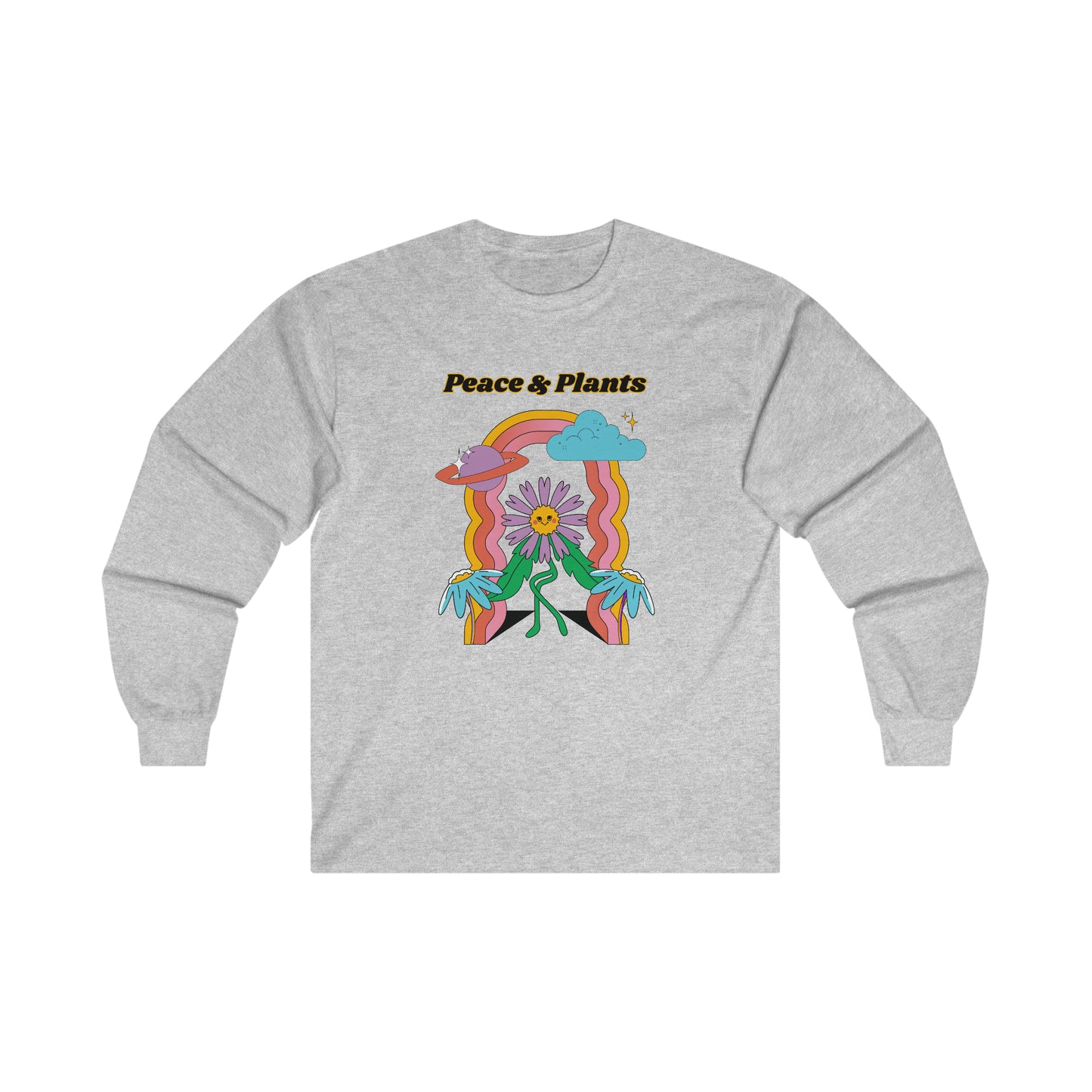 Peace & Plants Cotton Long Sleeve