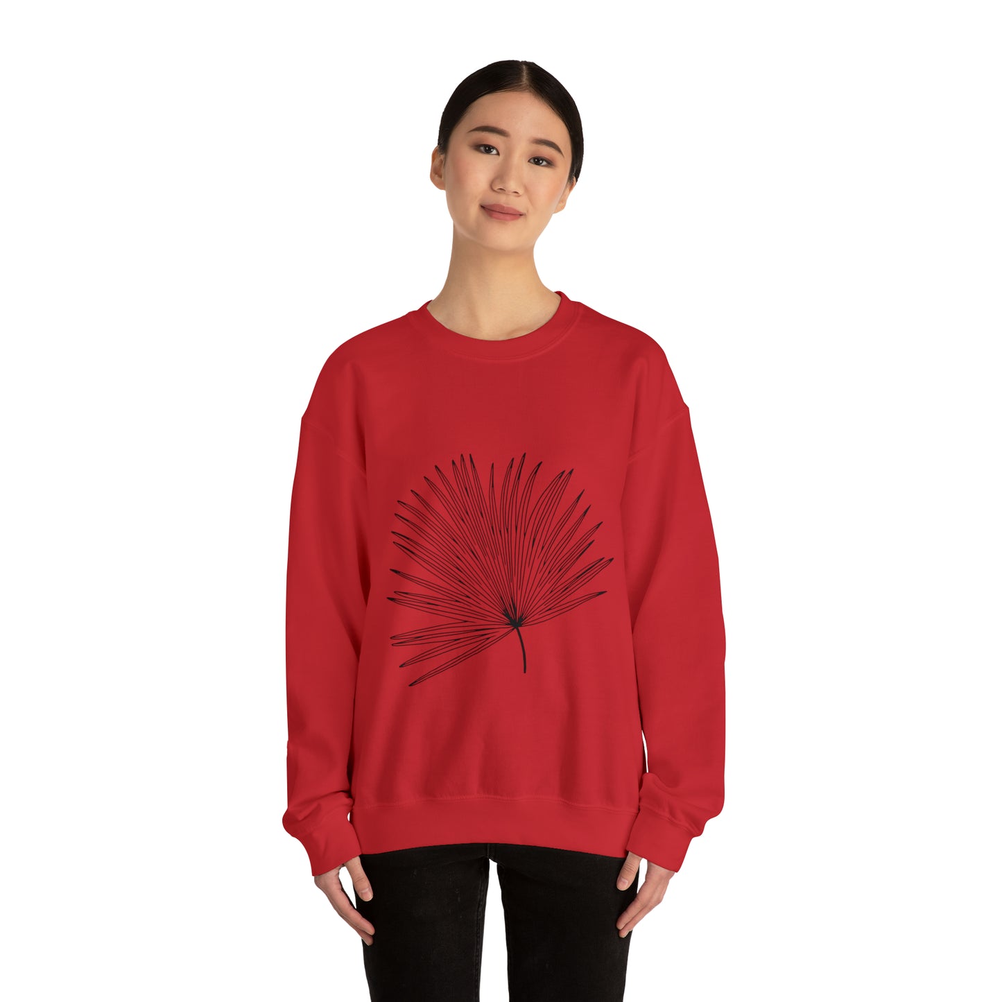 Palm Leaf Unisex Crewneck Sweatshirt