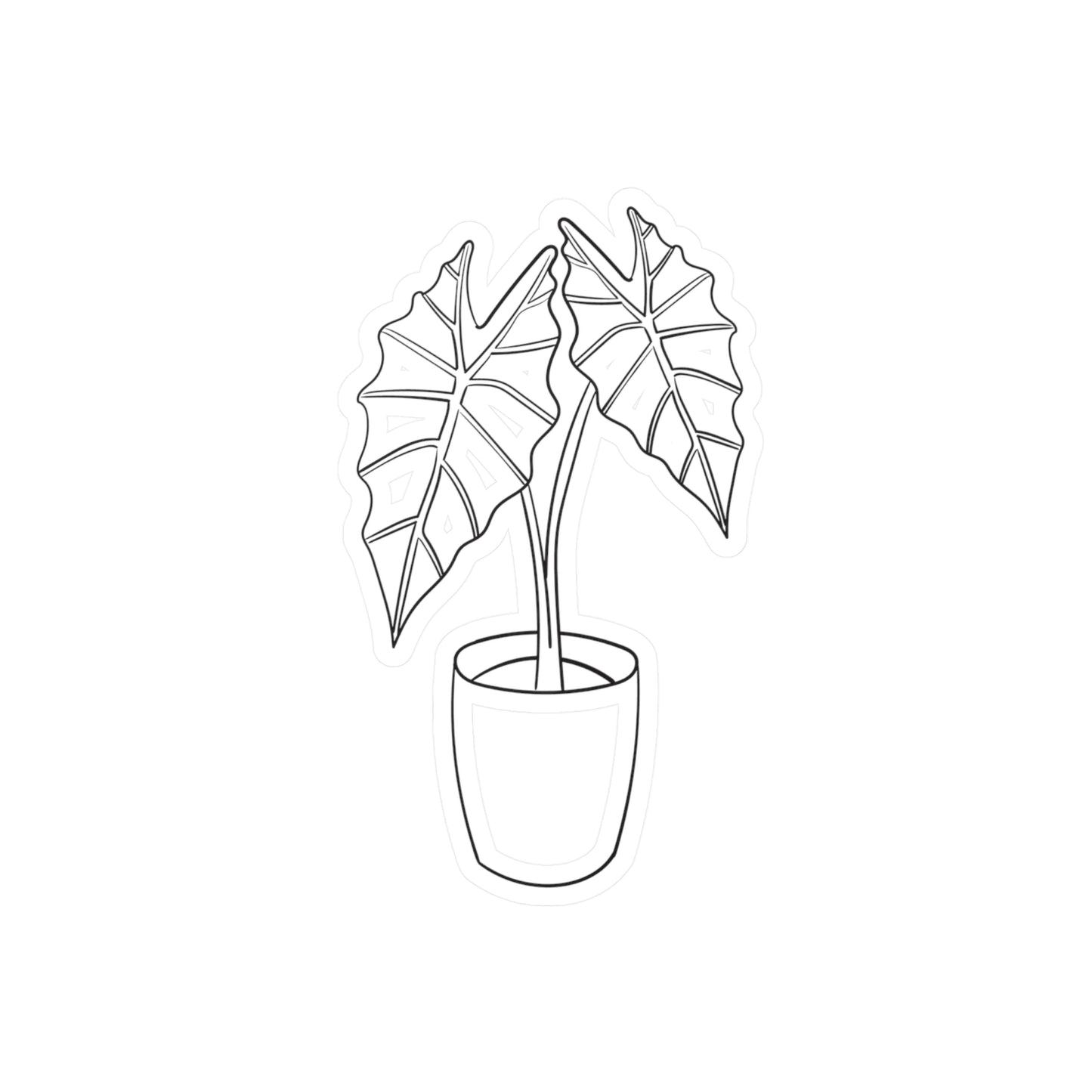 Alocasia Vinyl Decals