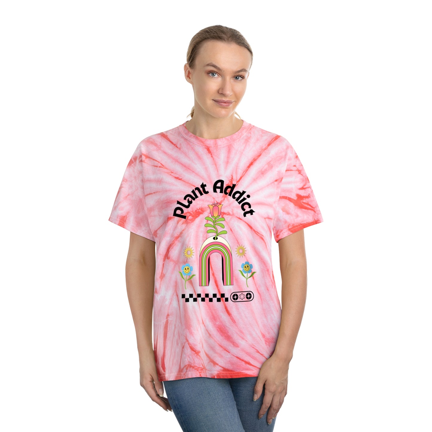 Plant Addict Tie-Dye Tee, Cyclone