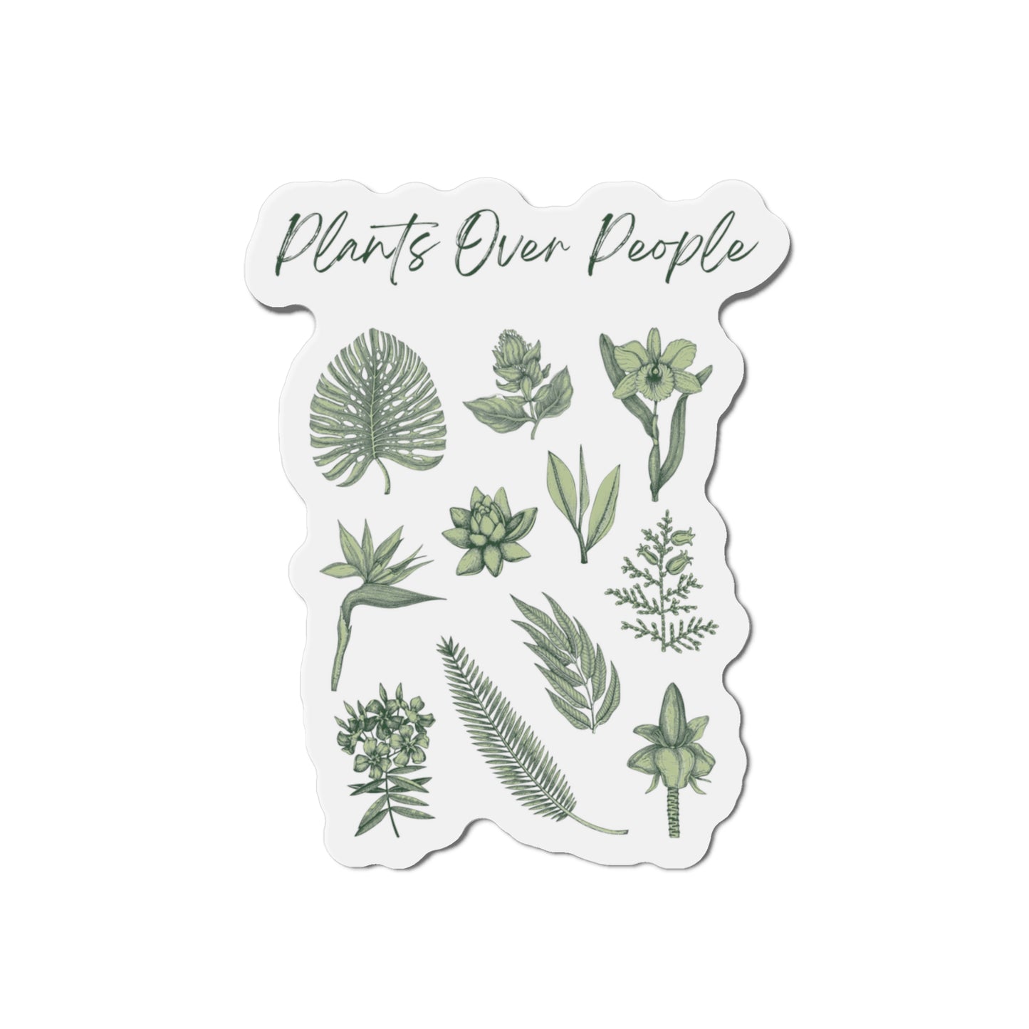 Plants Over People Magnets