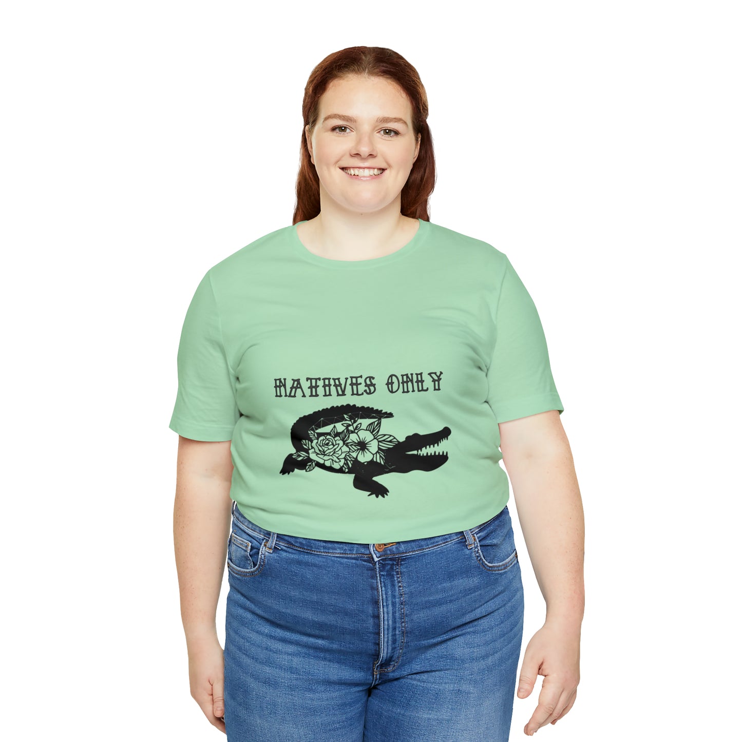 Natives Only Alligator Unisex Jersey Tee