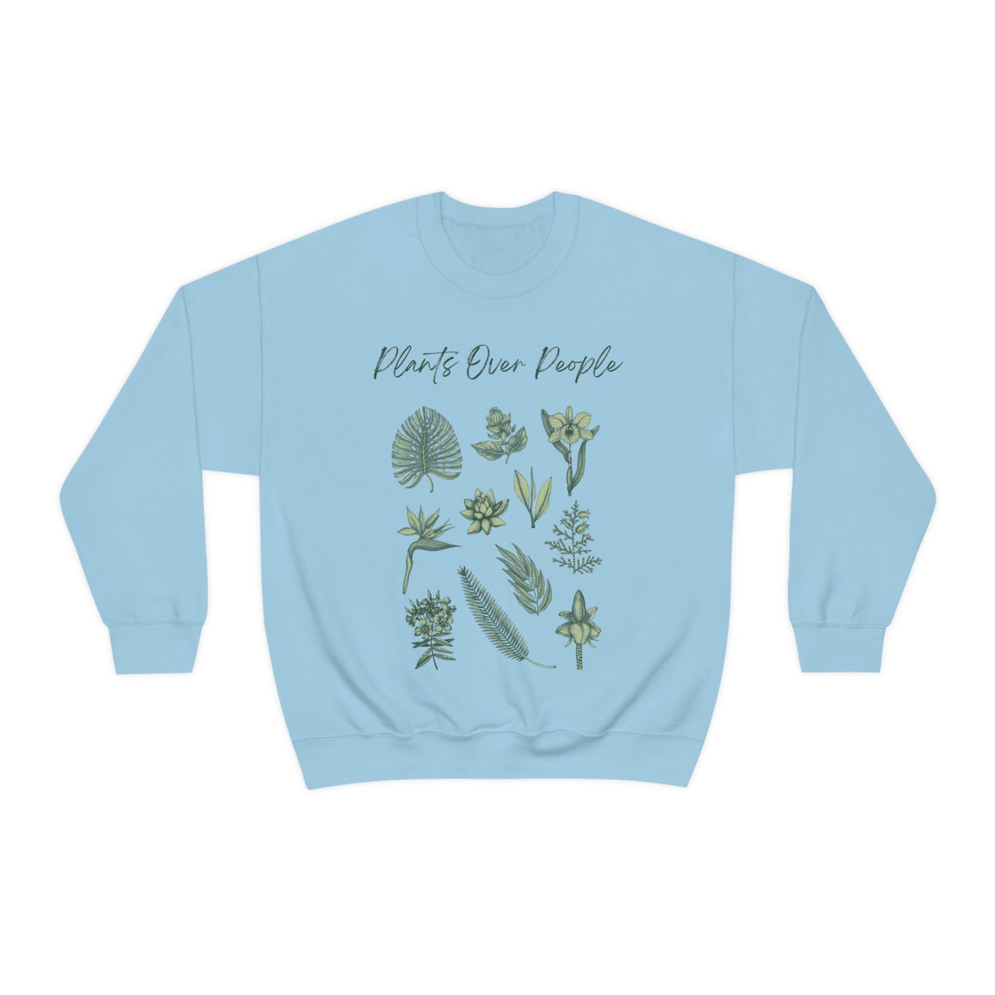 Plants Over People Unisex Crewneck