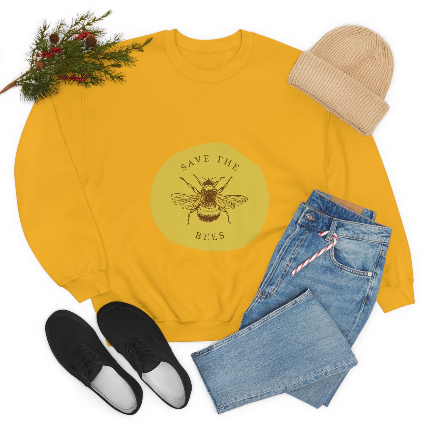 Save The Bees Unisex Crewneck