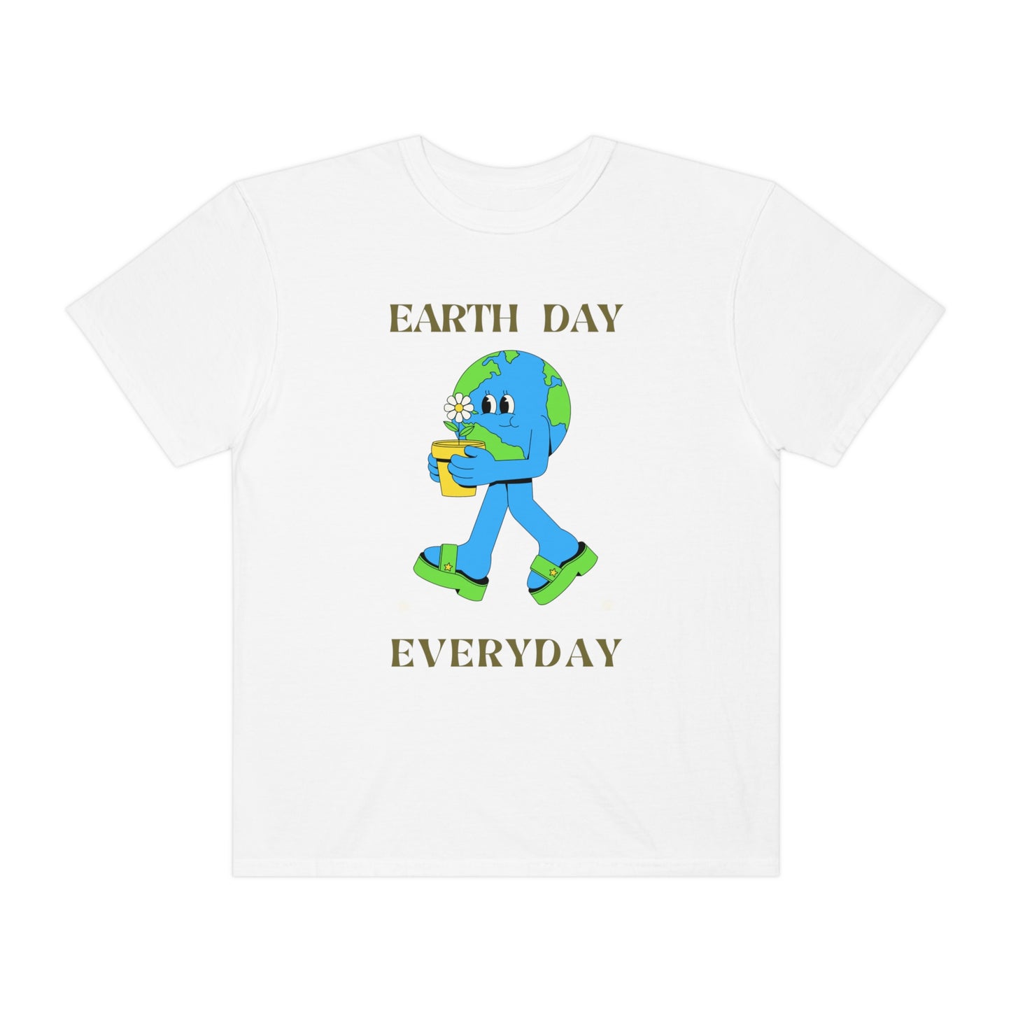 Earth Day Everyday Unisex Garment-Dyed T-shirt