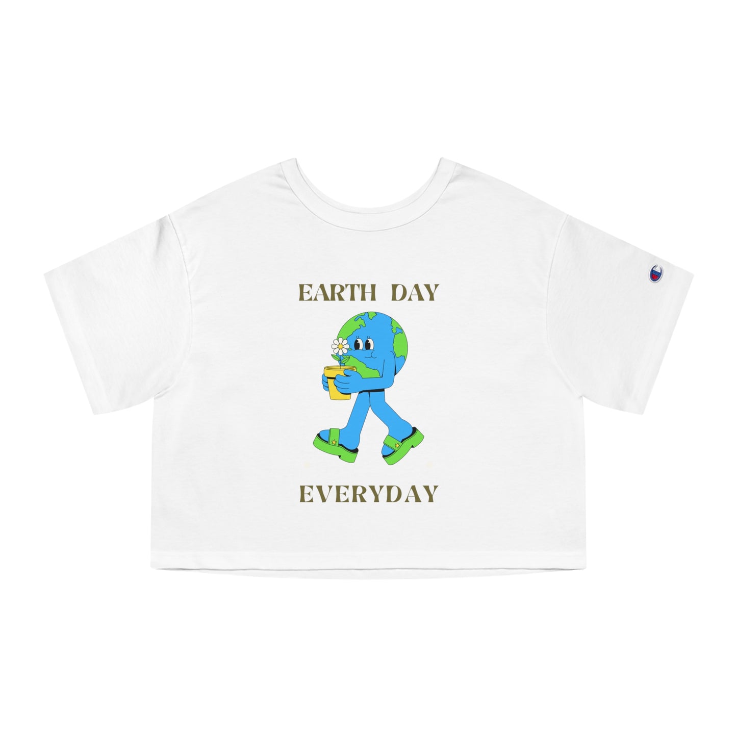 Earth Day Everyday Champion Women's Cropped T-Shirt