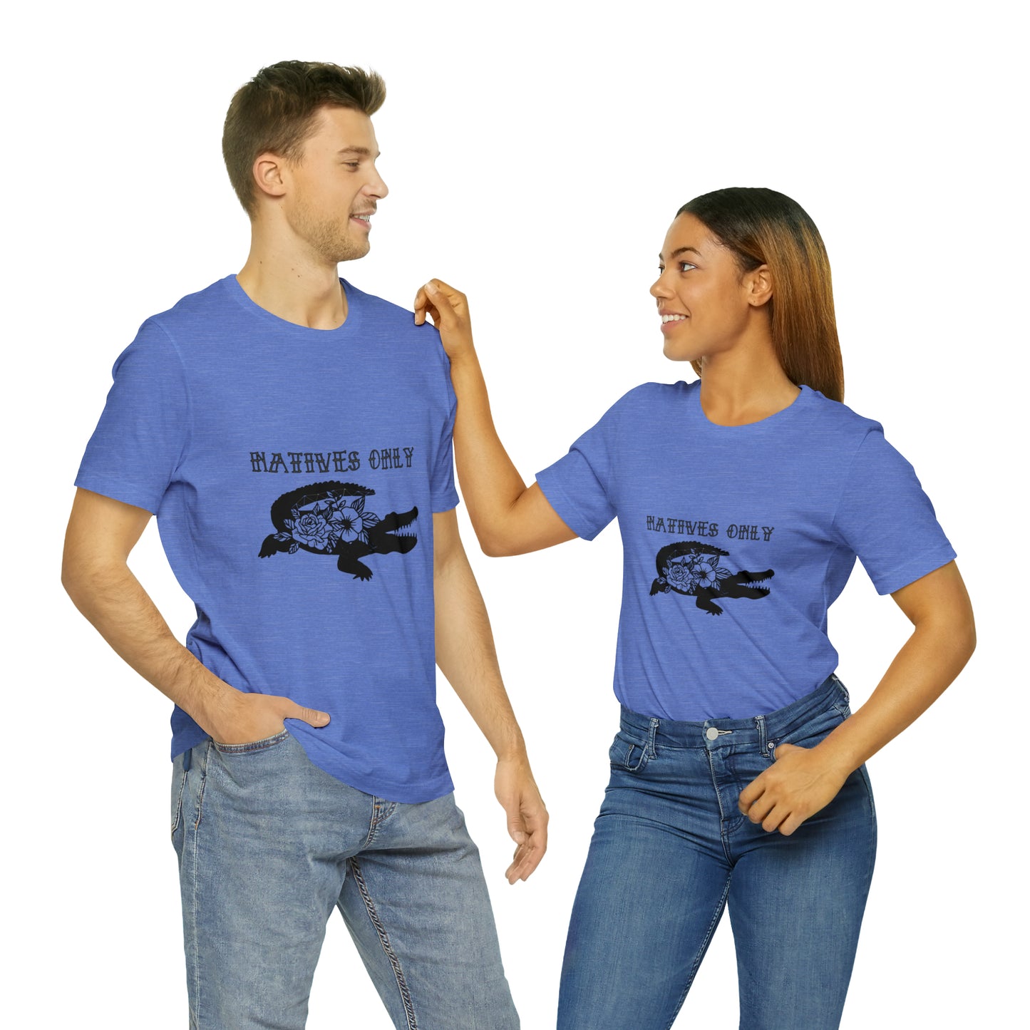 Natives Only Alligator Unisex Jersey Tee