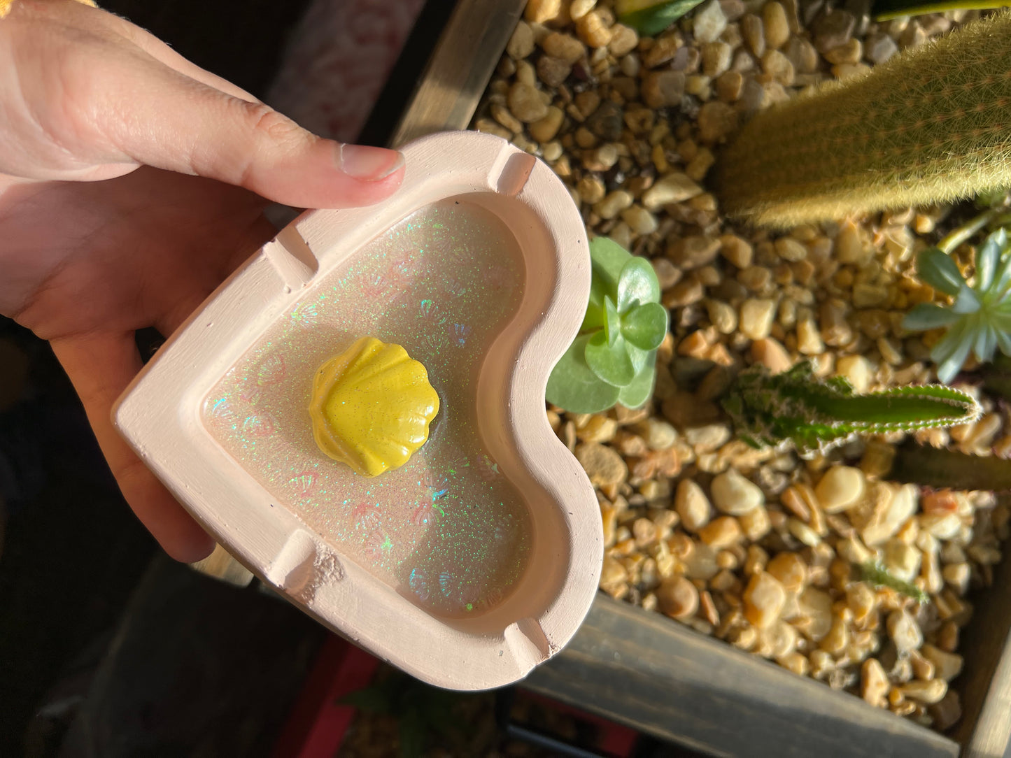 Handmade Sea shell ashtray