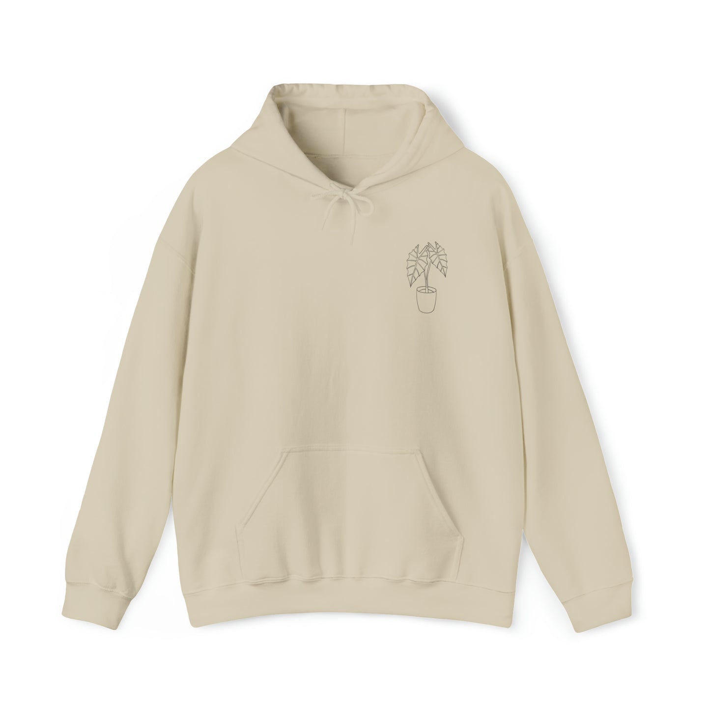 Alocasia Unisex Hooded Sweatshirt