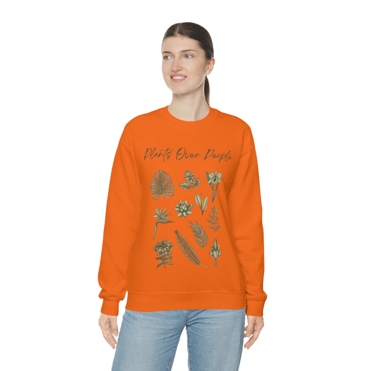 Plants Over People Unisex Crewneck