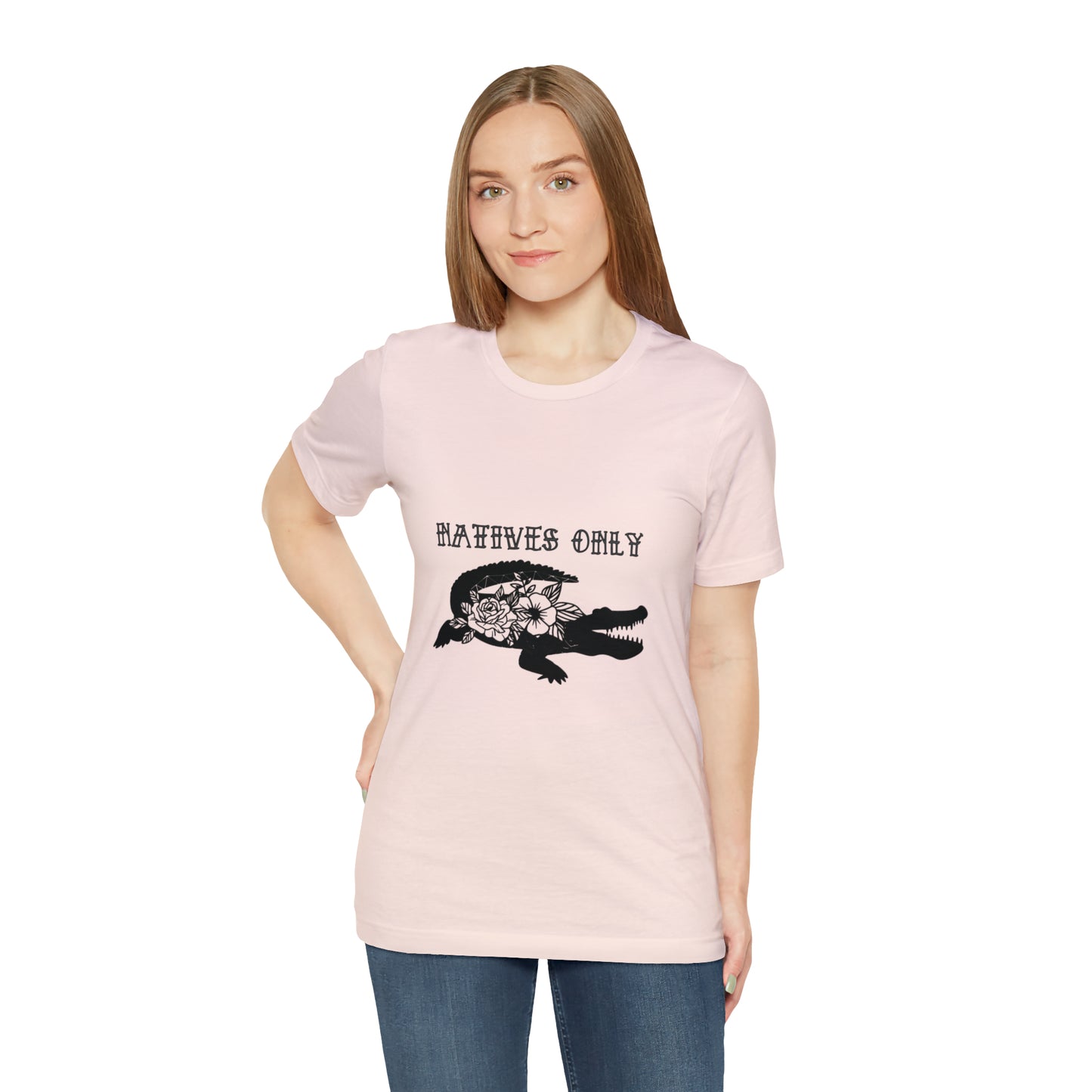 Natives Only Alligator Unisex Jersey Tee