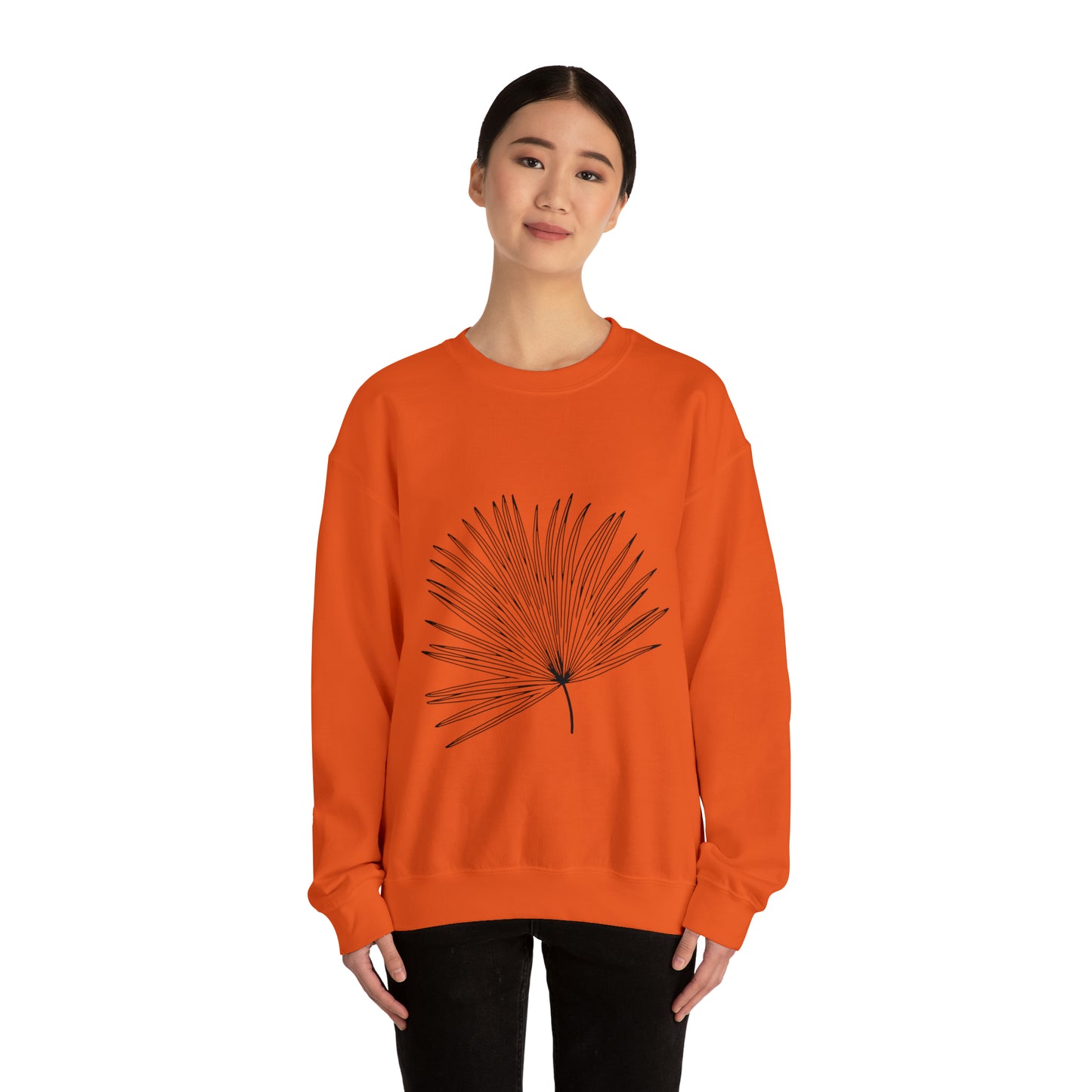 Palm Leaf Unisex Crewneck Sweatshirt