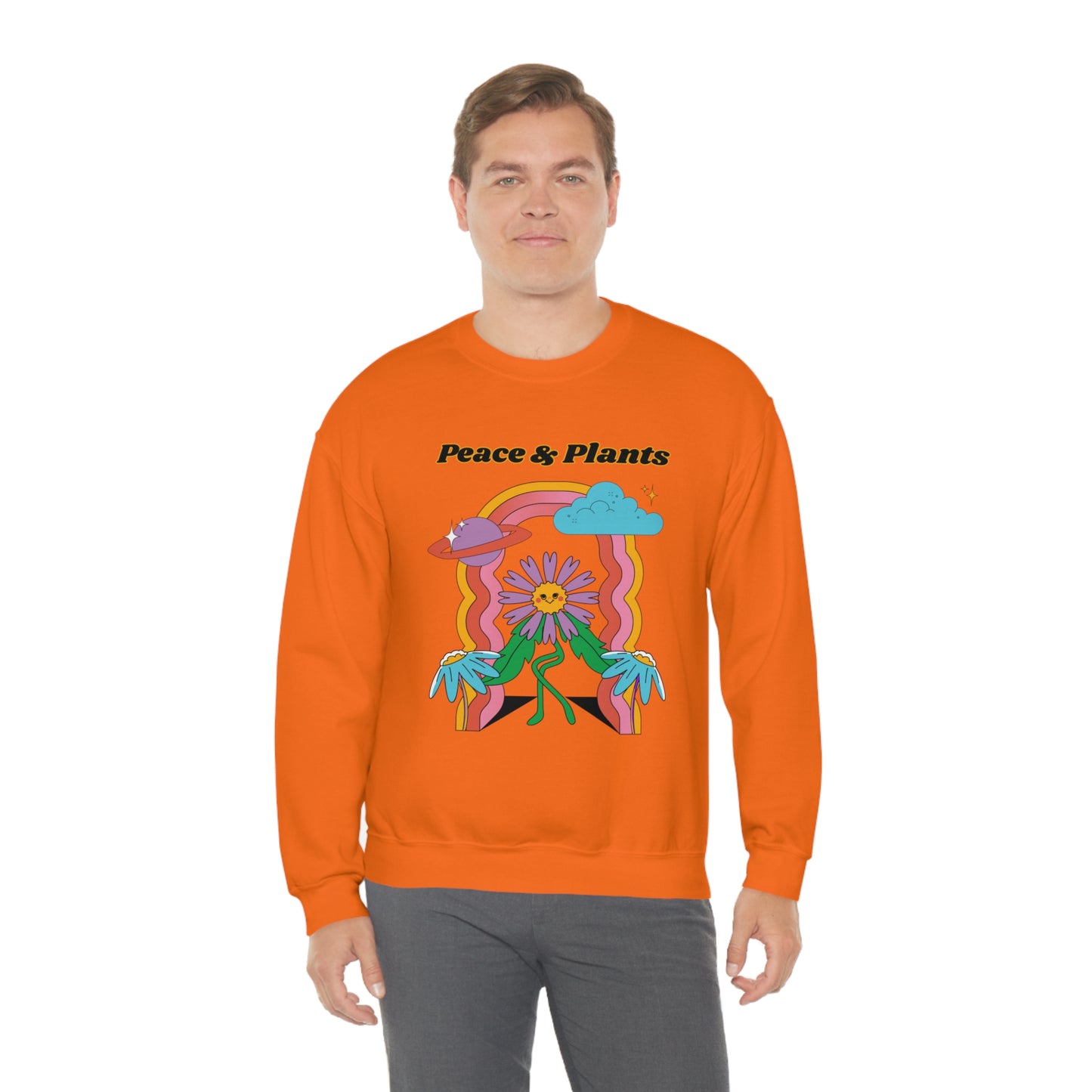 Peace & Plants Unisex Crewneck