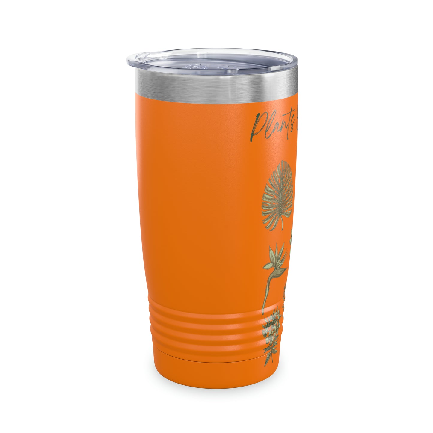 Plants Over People Ringneck Tumbler, 20oz