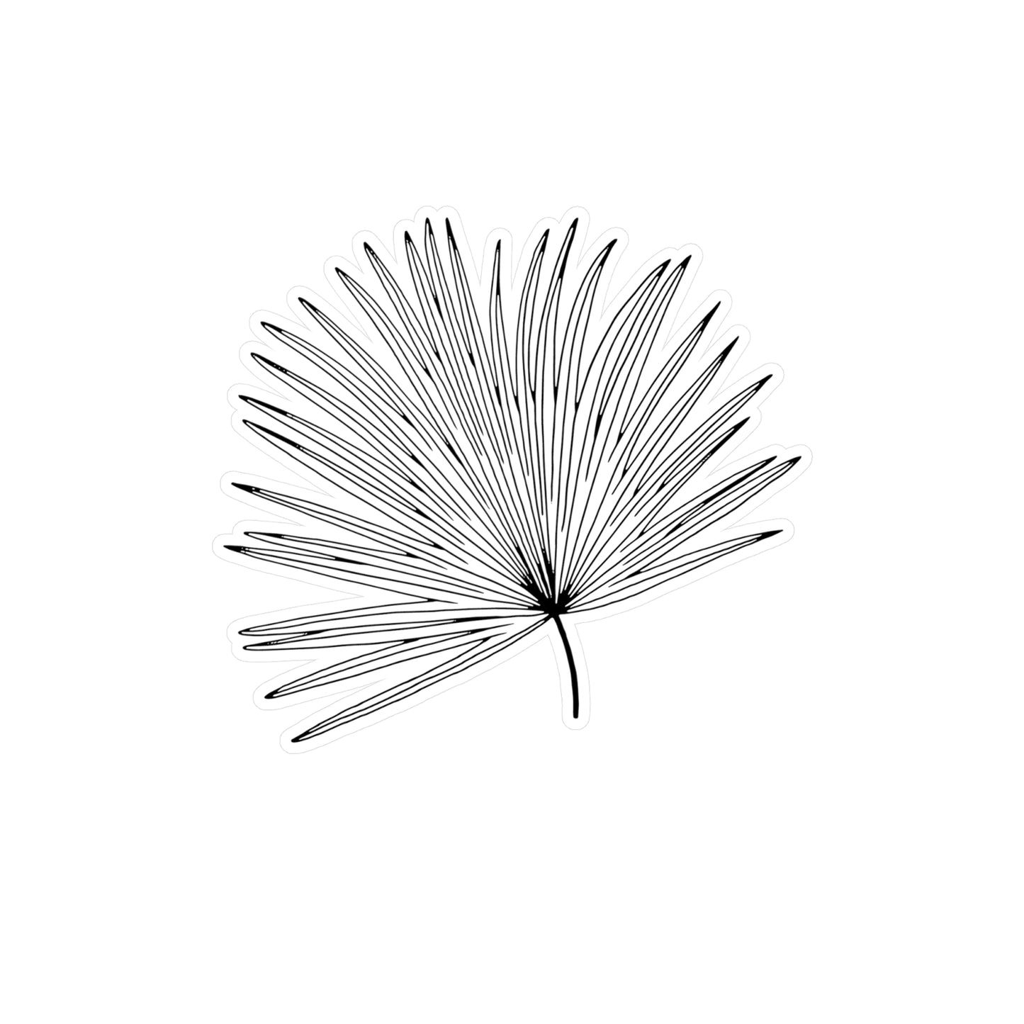 Palm Leaf Vinyl Decals