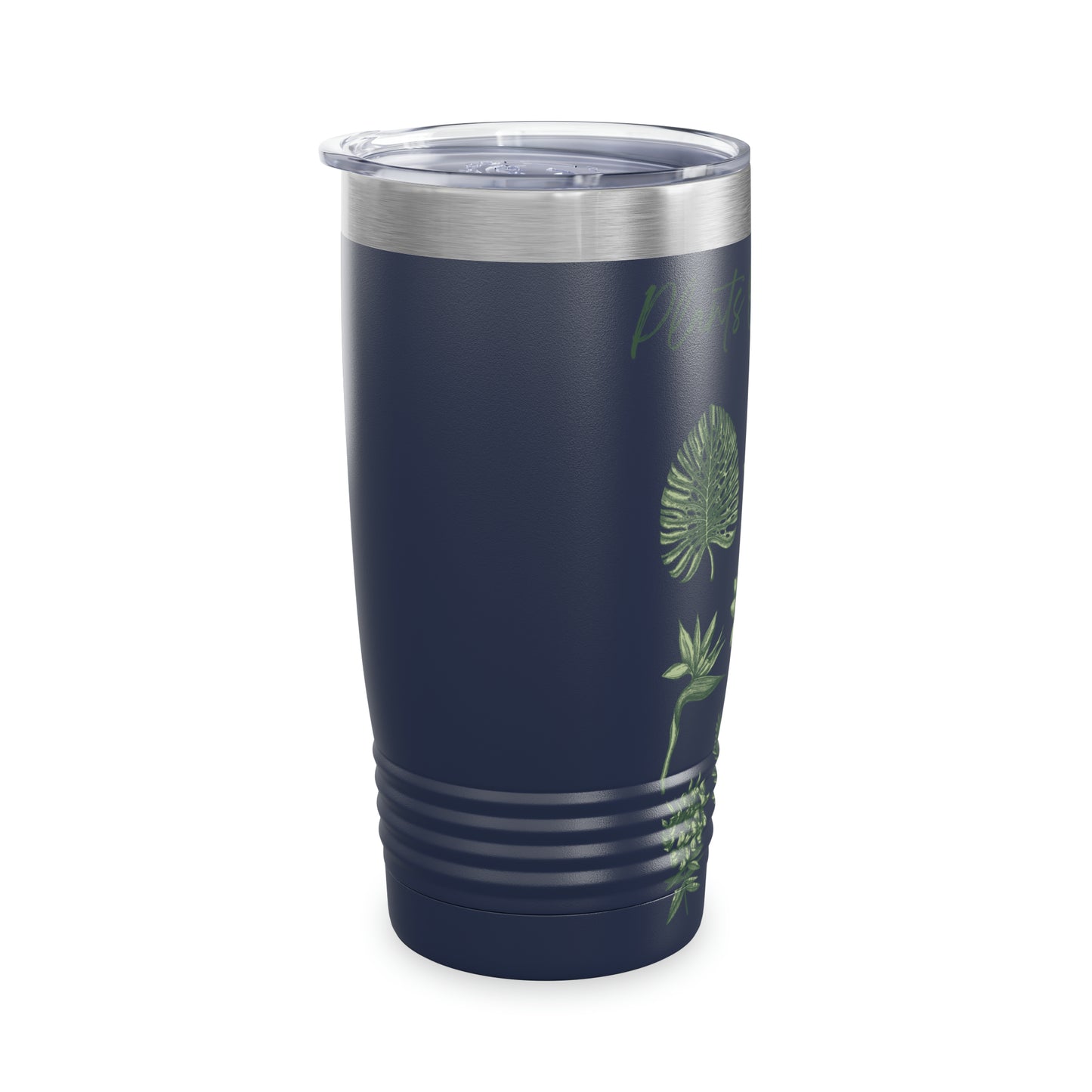 Plants Over People Ringneck Tumbler, 20oz