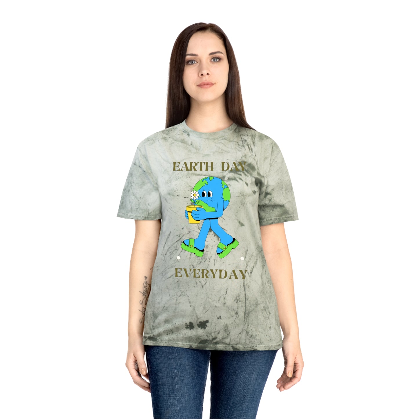 Earth Day Everyday Unisex Color Blast T-Shirt