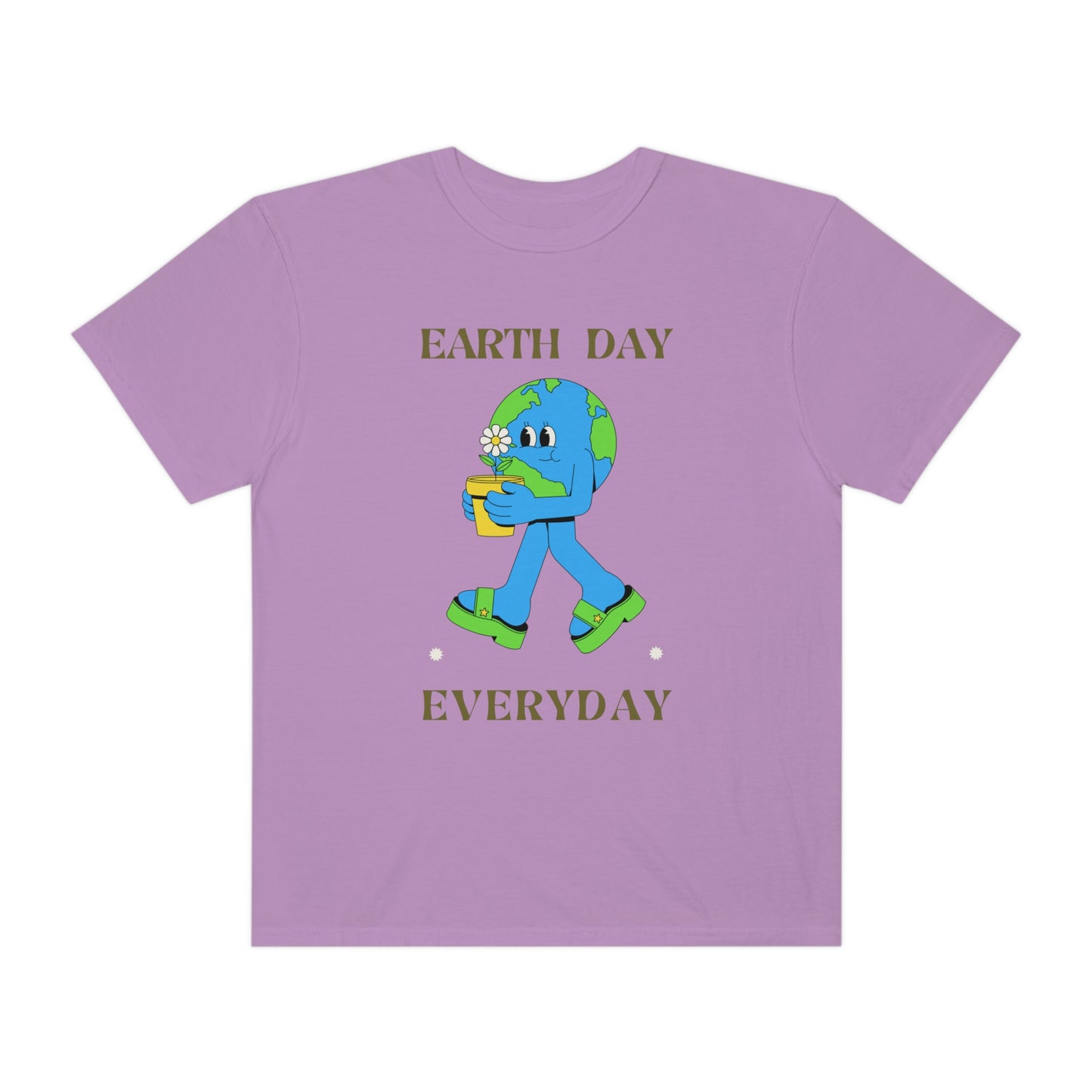 Earth Day Everyday Unisex Garment-Dyed T-shirt