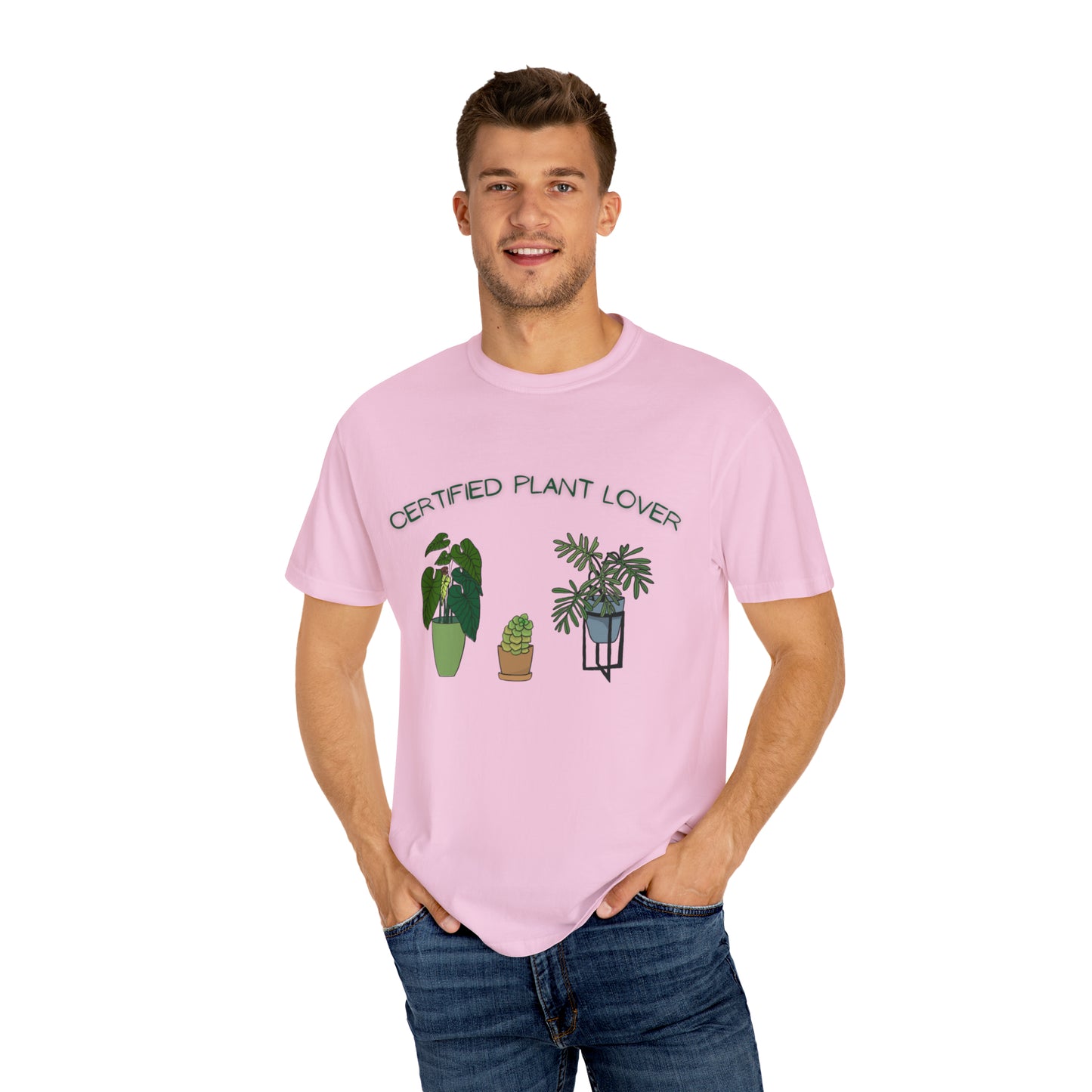 Certified Plant Lover Unisex Garment-Dyed T-shirt