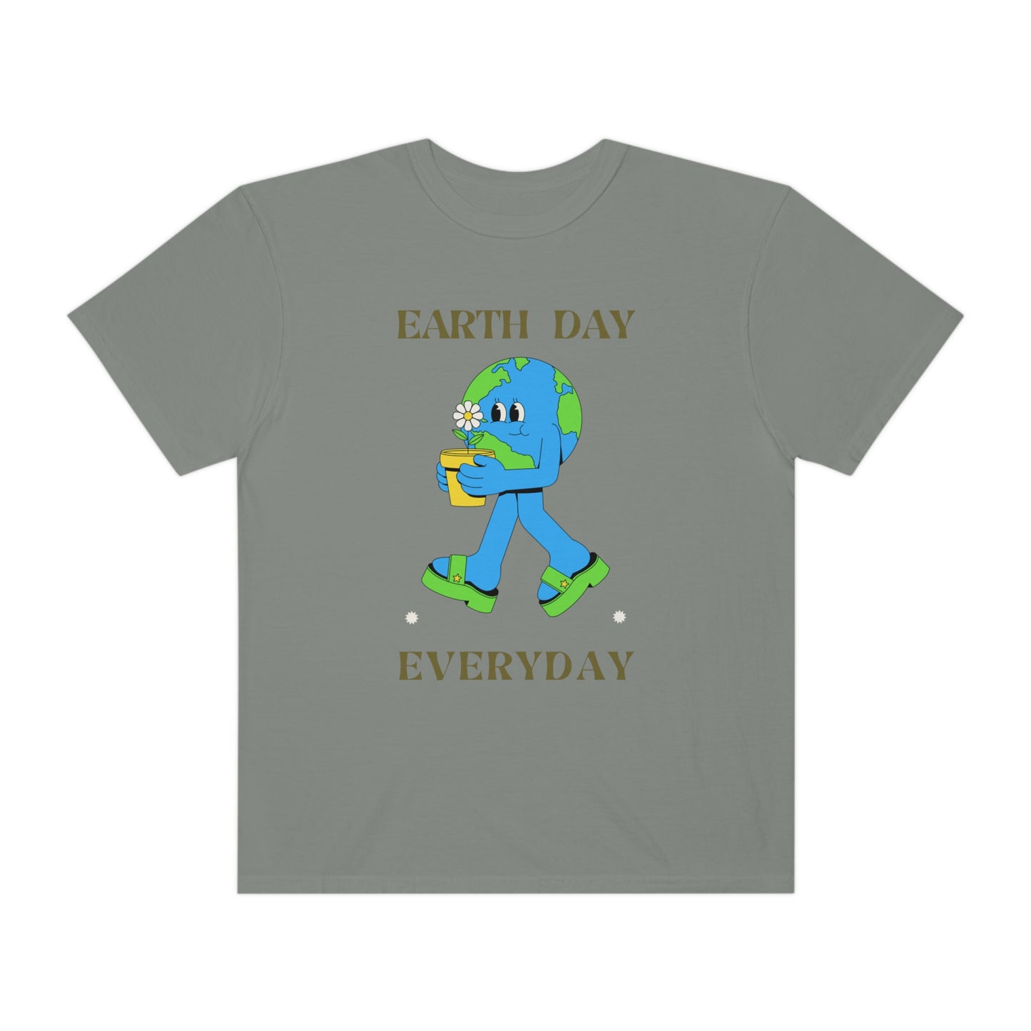 Earth Day Everyday Unisex Garment-Dyed T-shirt