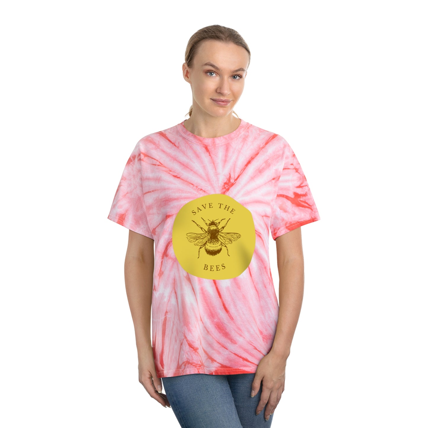 Save The Bees Tie-Dye Tee, Cyclone