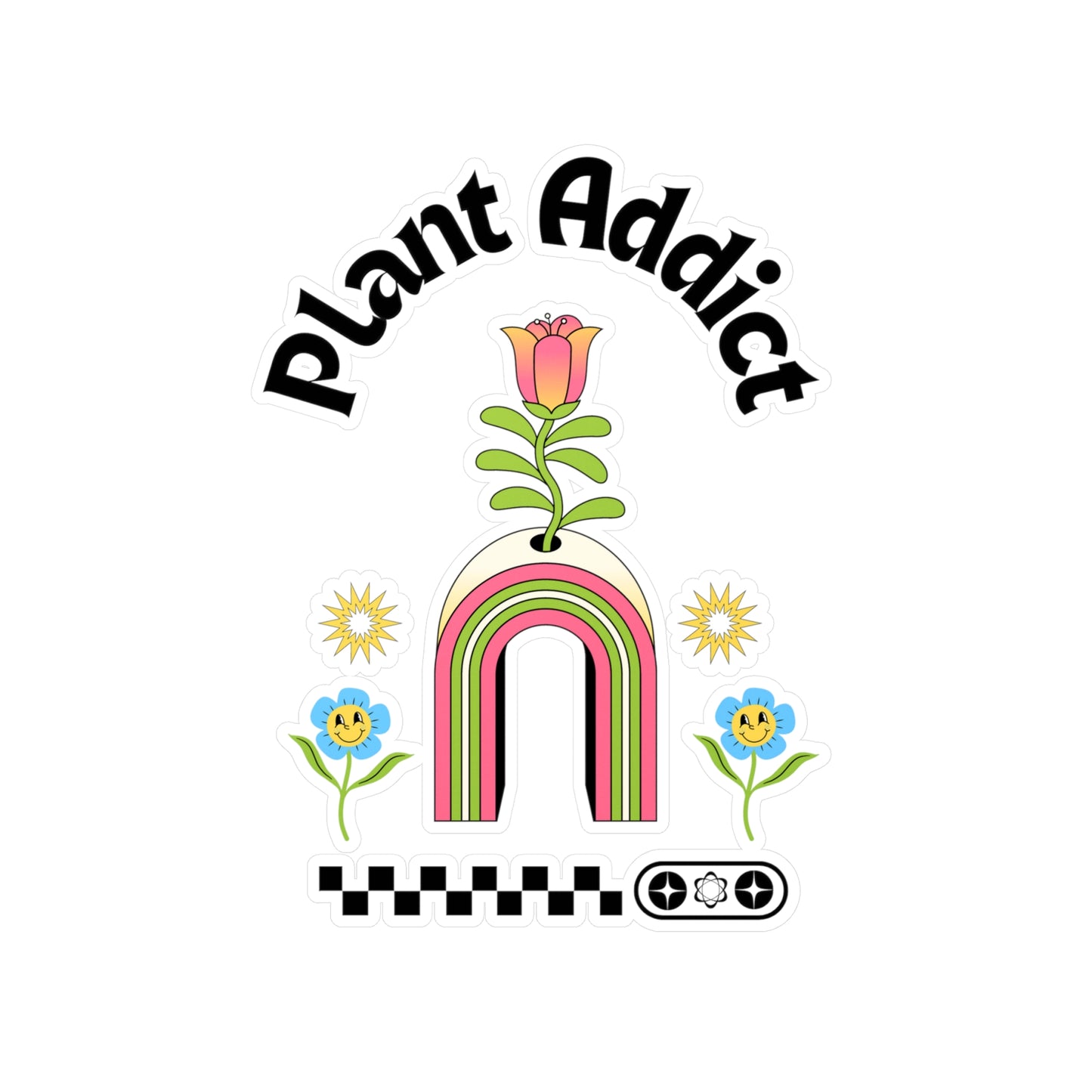 Plant Addict Vinyl Decals