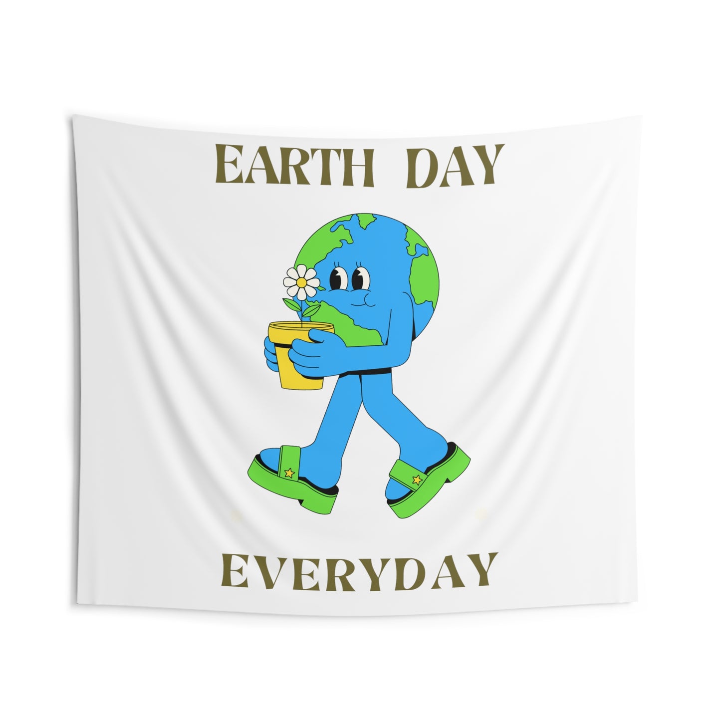 Earth Day Everyday Indoor Wall Tapestries