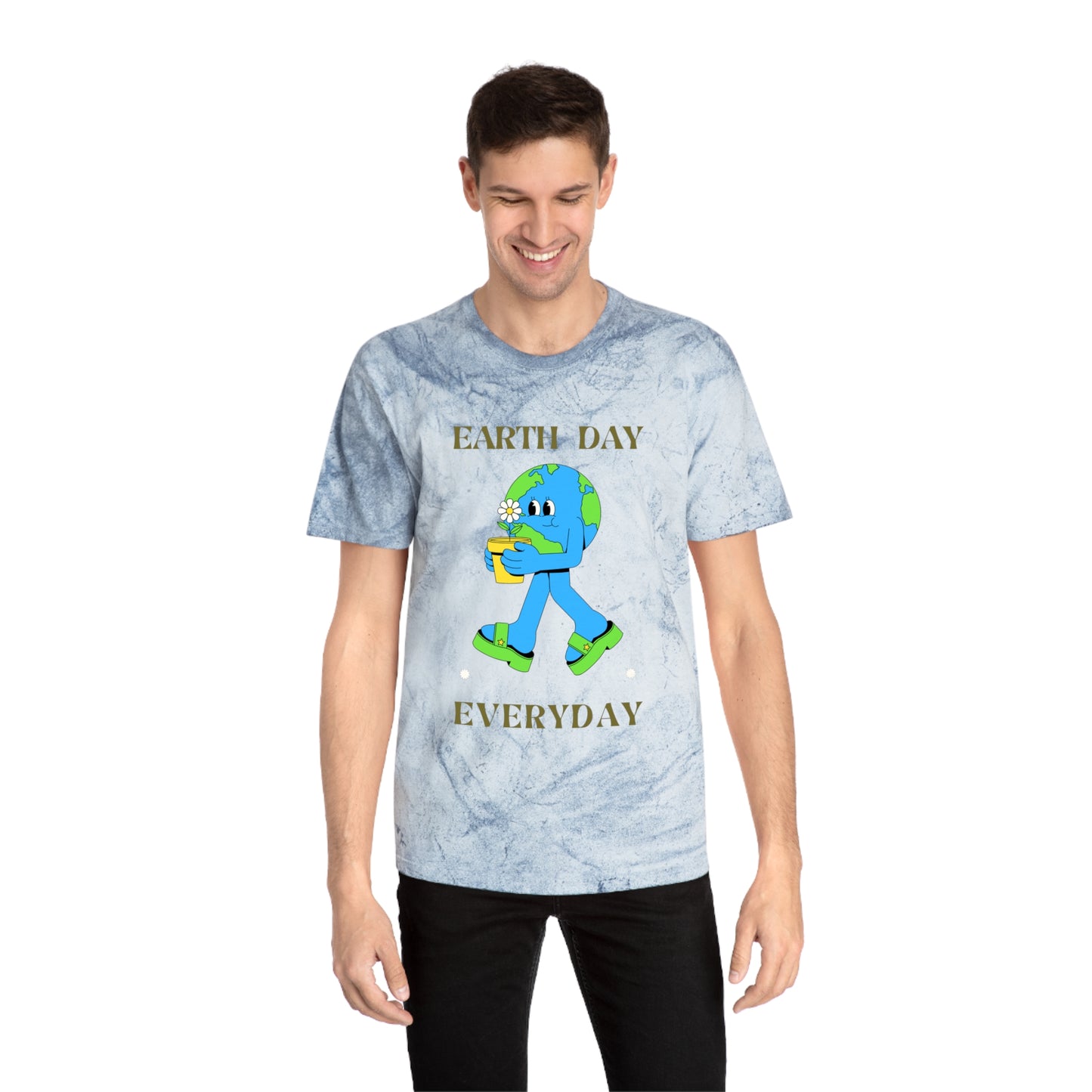 Earth Day Everyday Unisex Color Blast T-Shirt