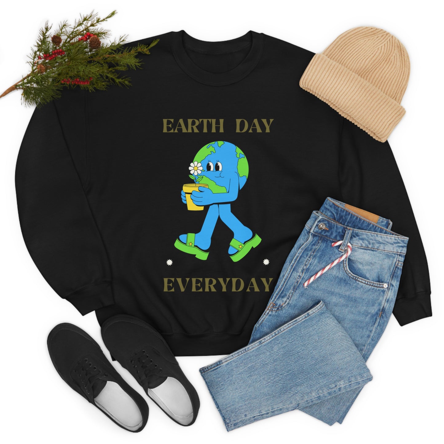 Earth Day Everyday Unisex Crewneck
