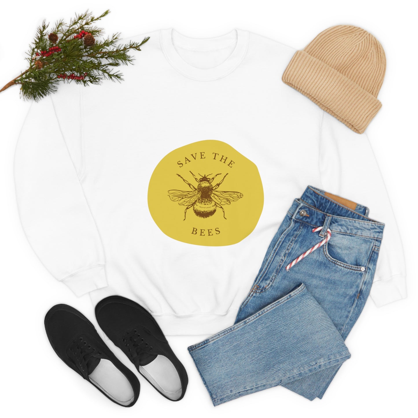 Save The Bees Unisex Crewneck