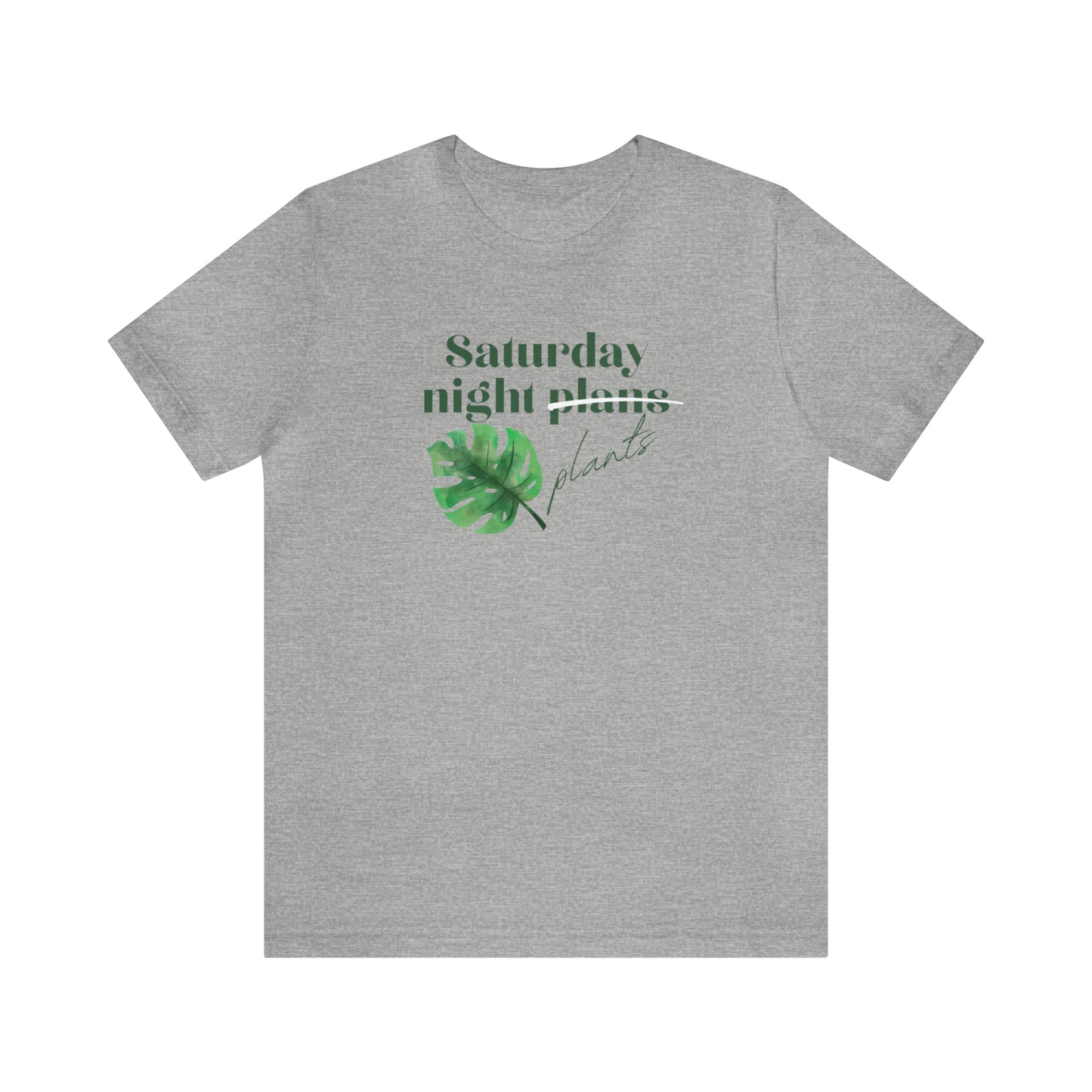 Saturday Night Plants Unisex Jersey Short Sleeve