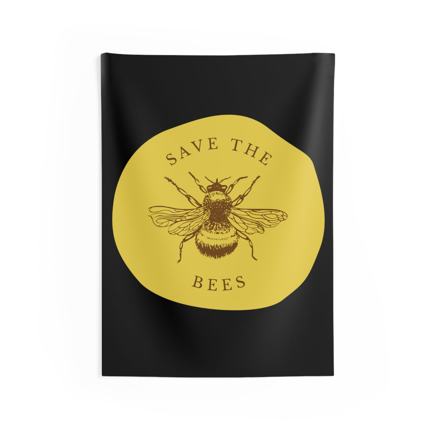 Save The Bees Indoor Wall Tapestries