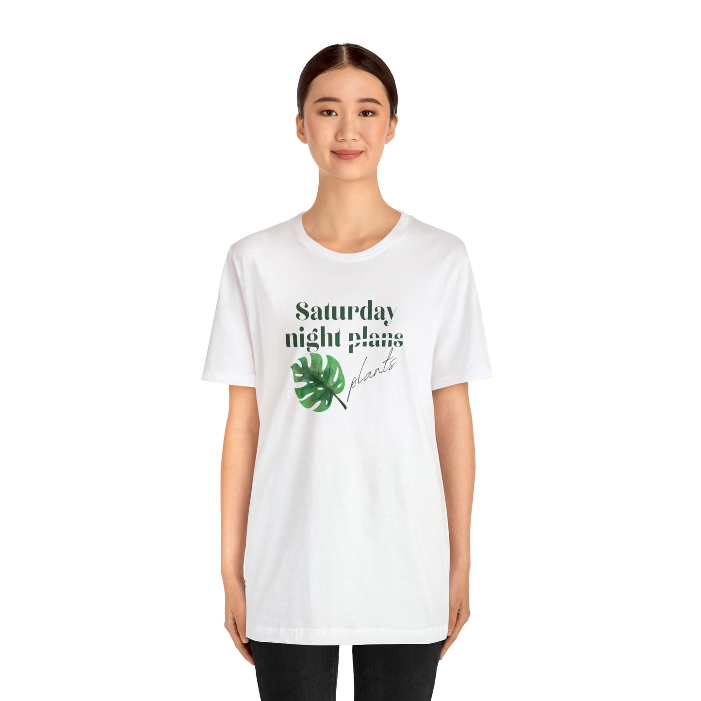 Saturday Night Plants Unisex Jersey Short Sleeve