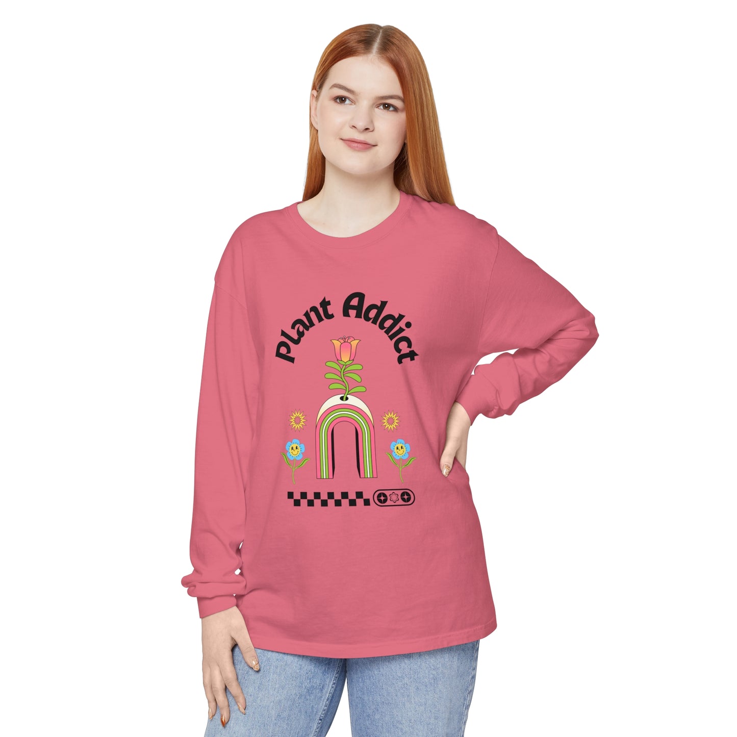 Plant Addict Garment-dyed Long Sleeve