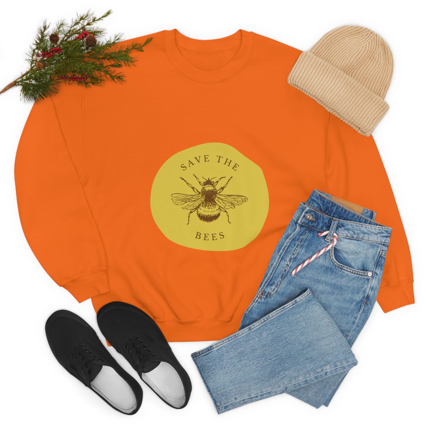 Save The Bees Unisex Crewneck