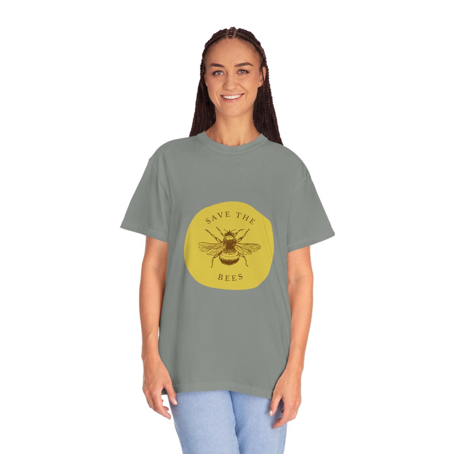 Save The Bees Unisex Garment-Dyed T-shirt