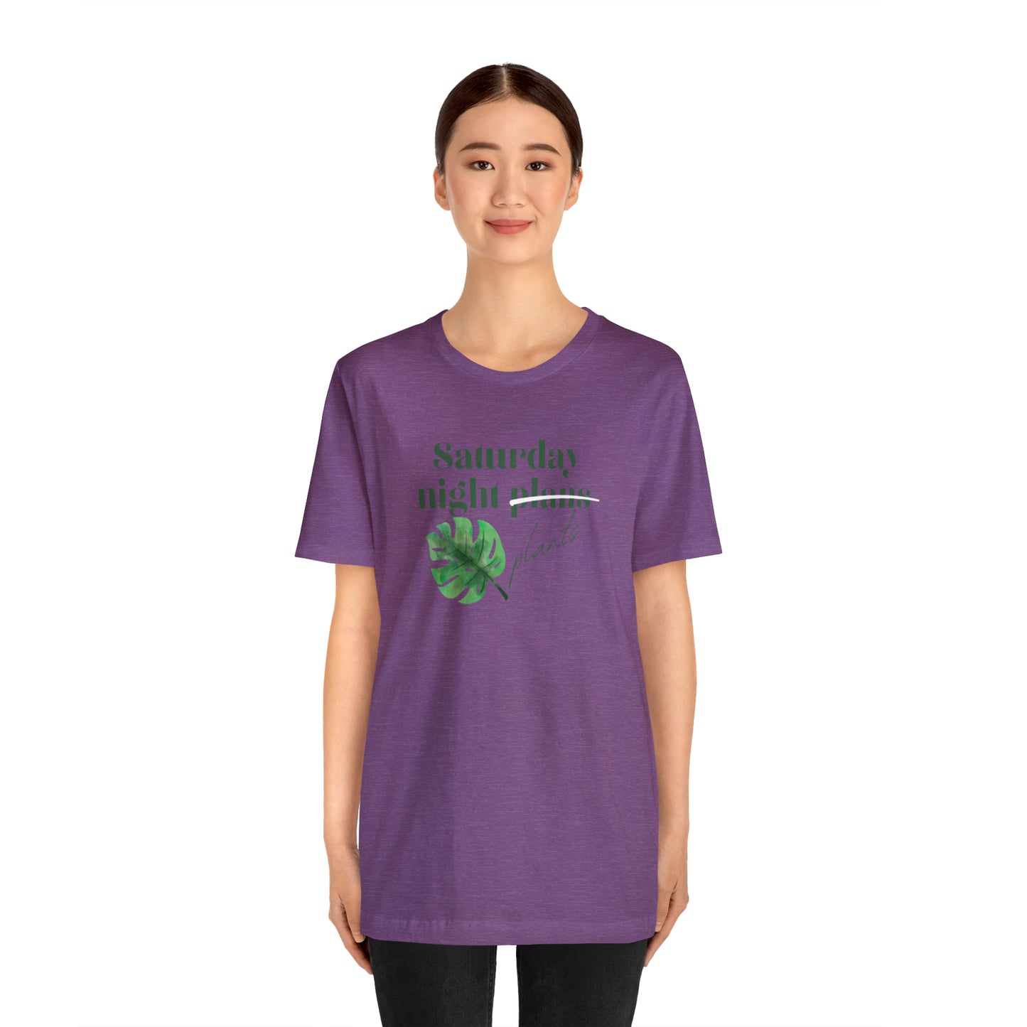 Saturday Night Plants Unisex Jersey Short Sleeve