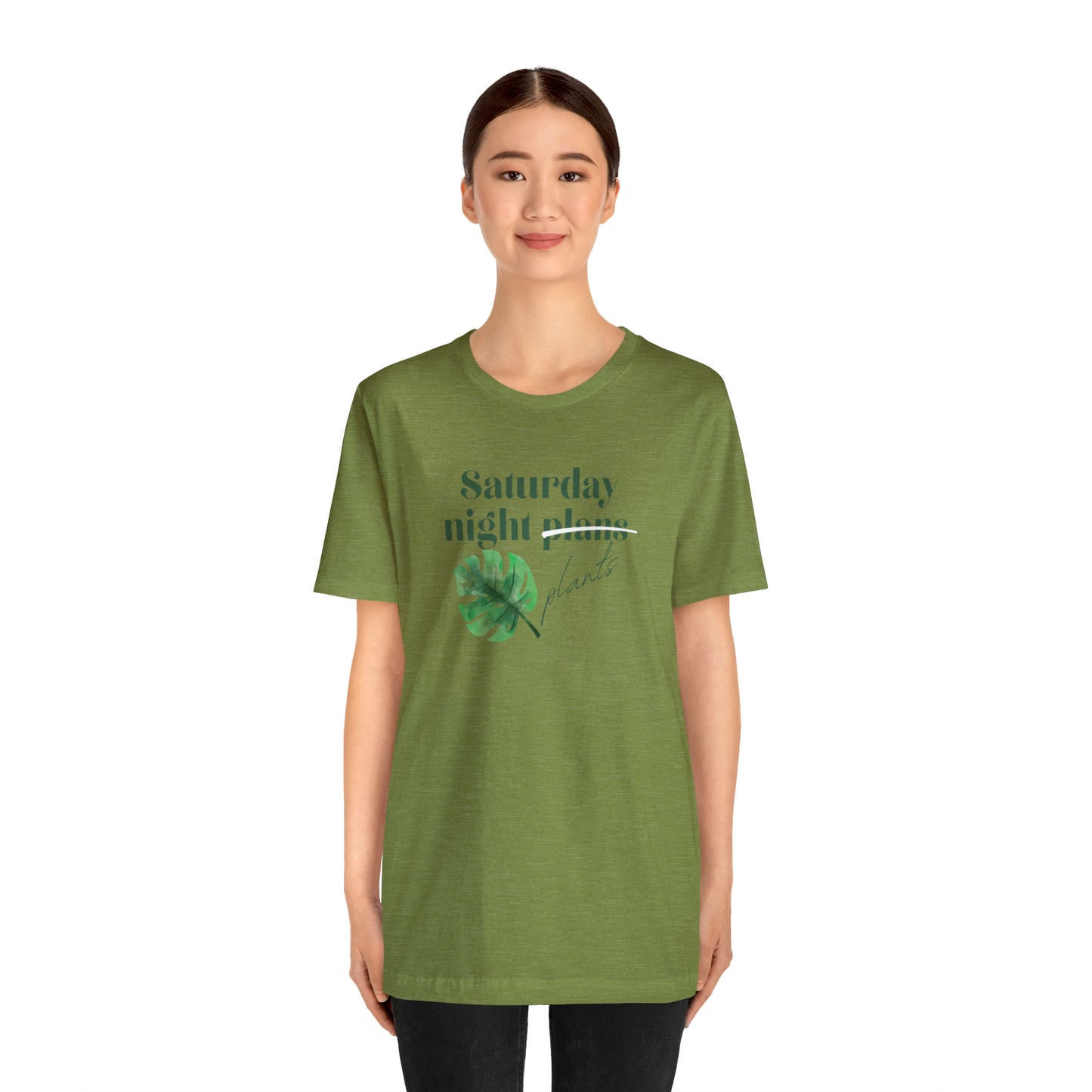 Saturday Night Plants Unisex Jersey Short Sleeve