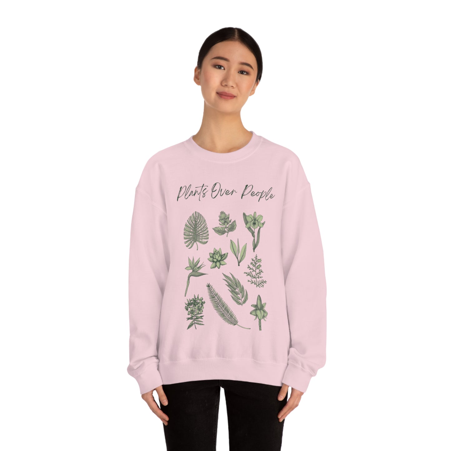 Plants Over People Unisex Crewneck