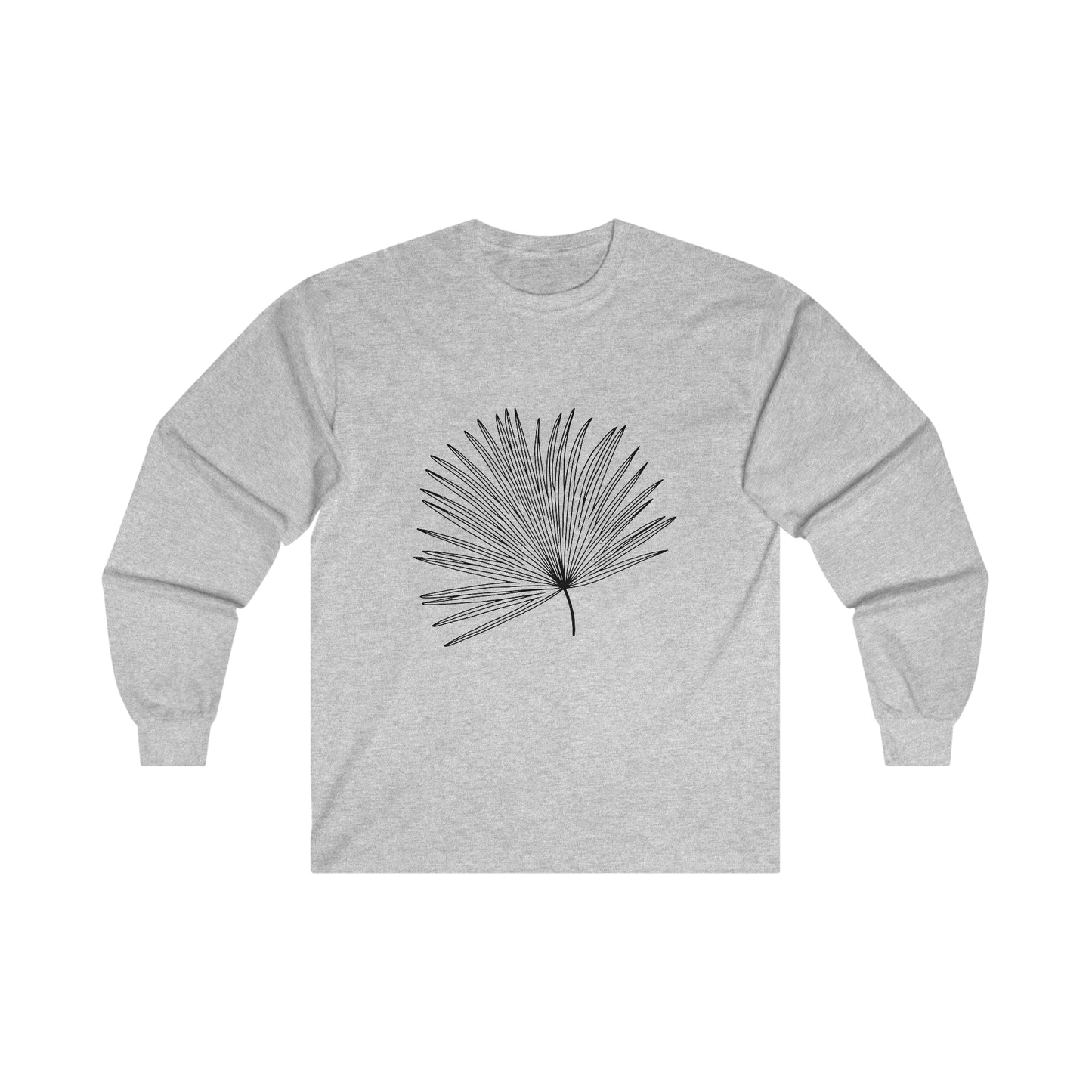 Palm Leaf Cotton Long Sleeve