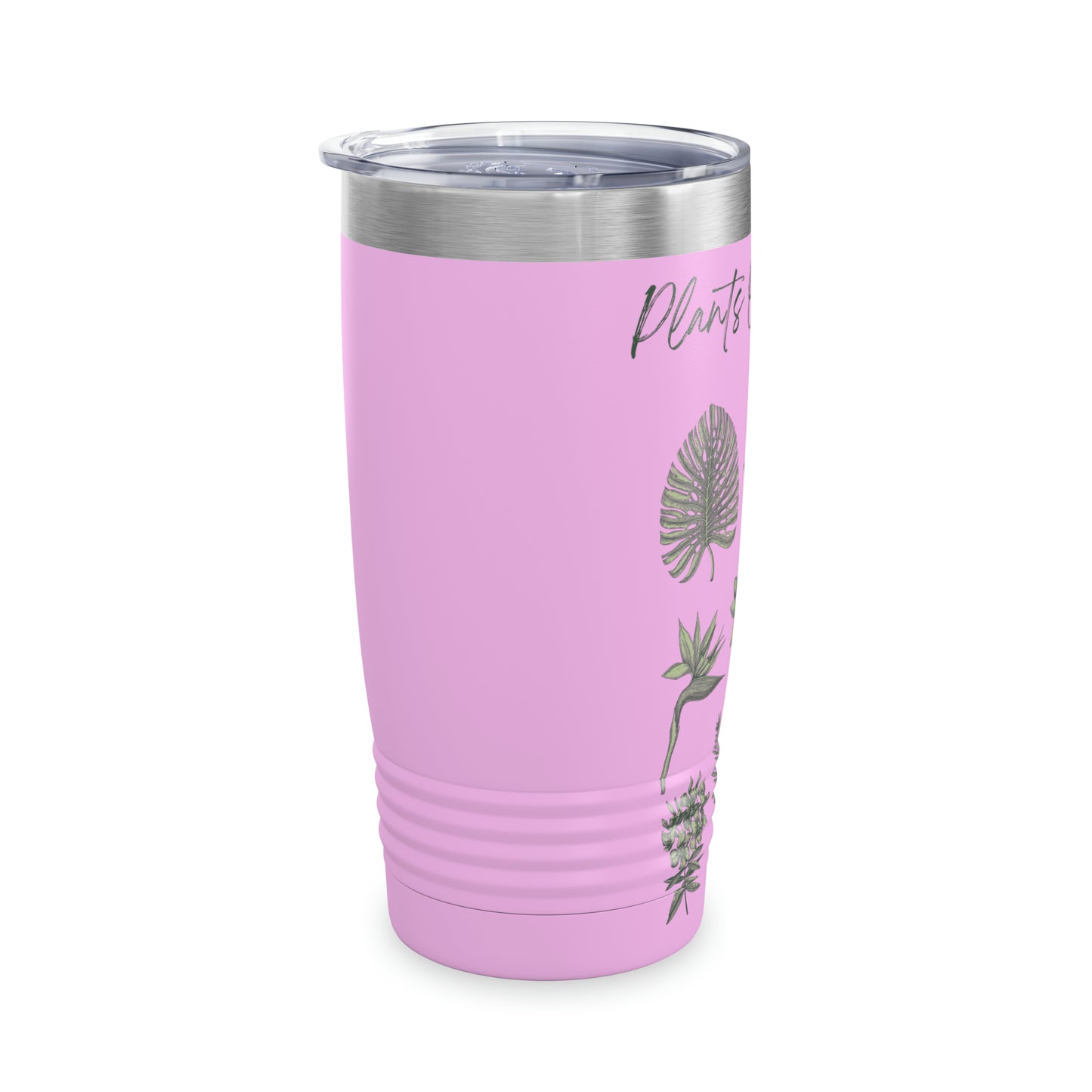 Plants Over People Ringneck Tumbler, 20oz