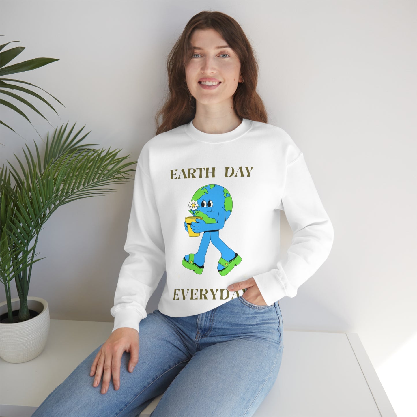 Earth Day Everyday Unisex Crewneck