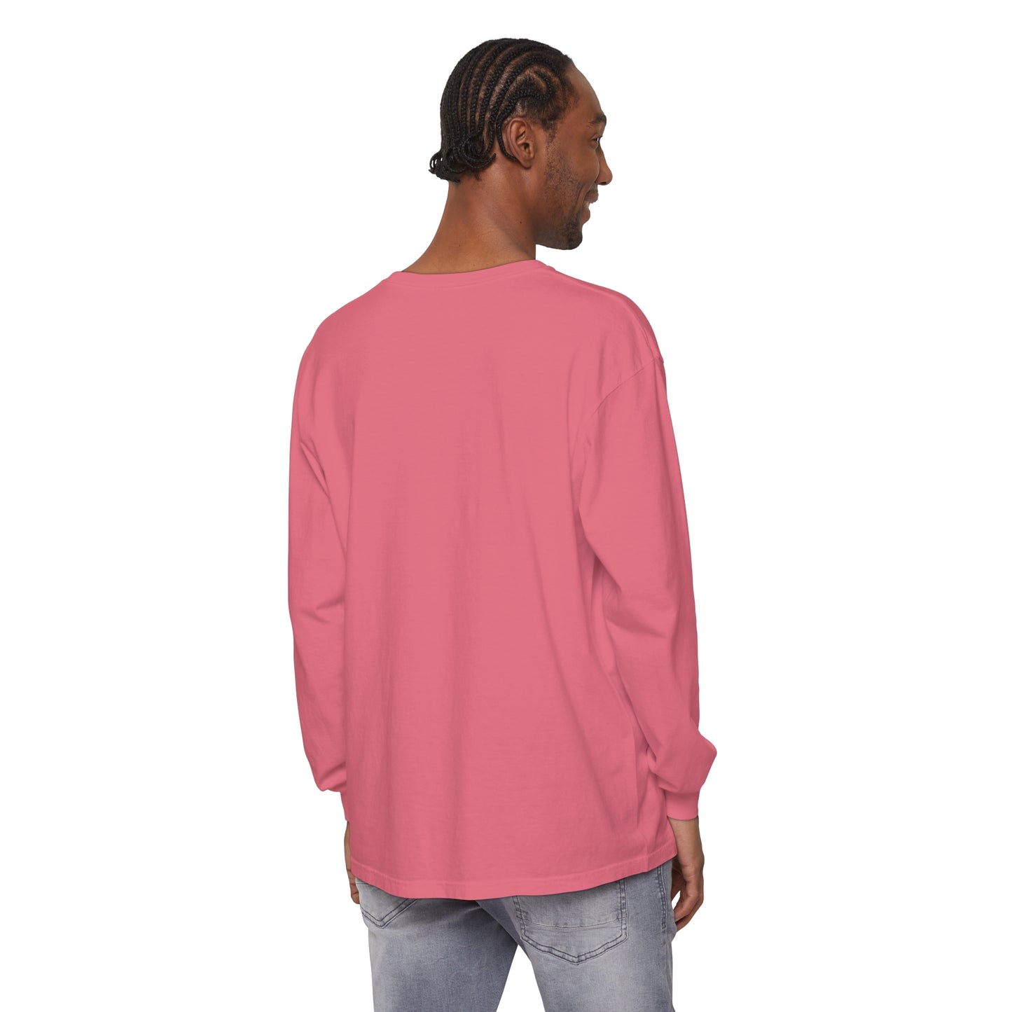 Plants & Cats Are All I Need Unisex Garment-dyed Long Sleeve