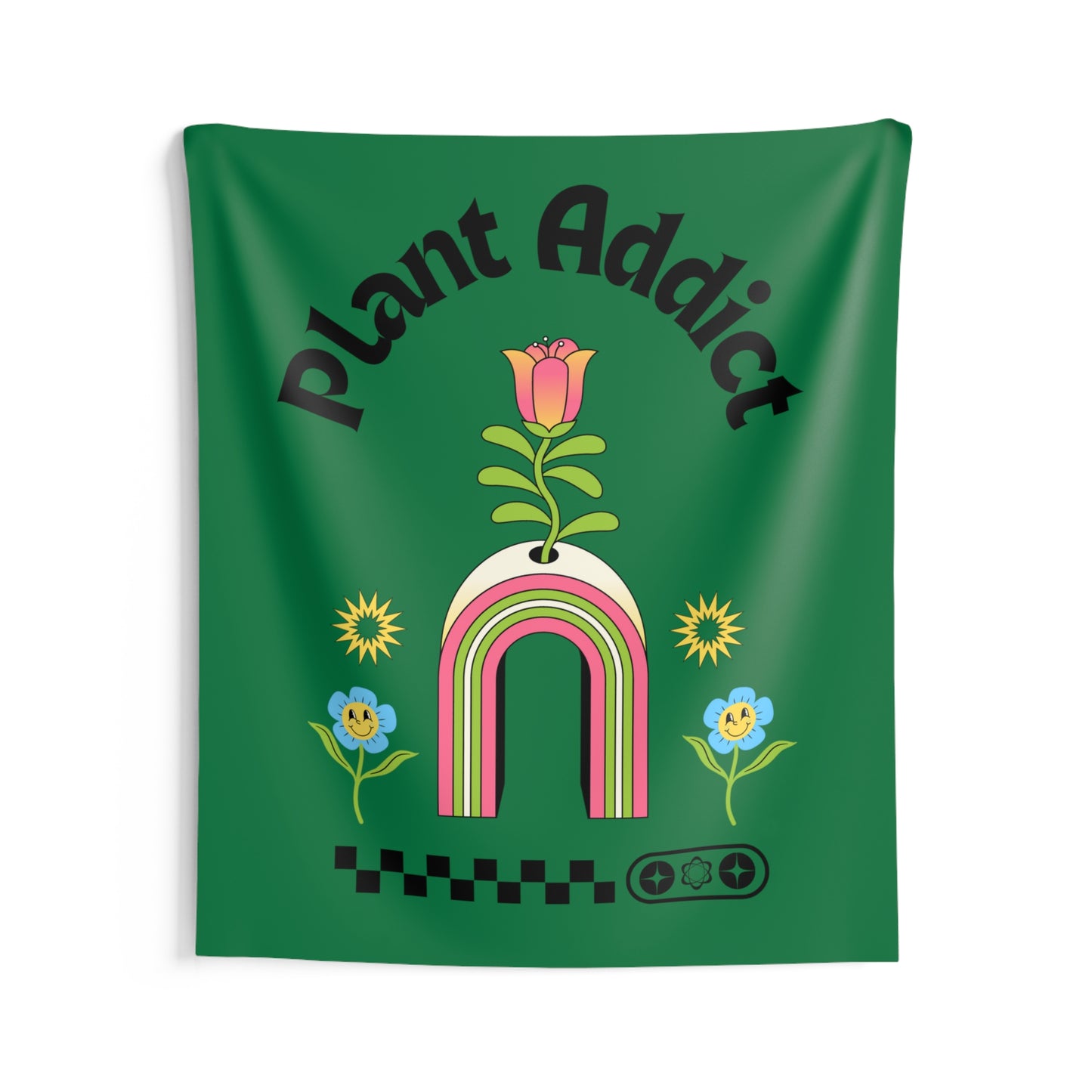 Plant Addict Indoor Wall Tapestries